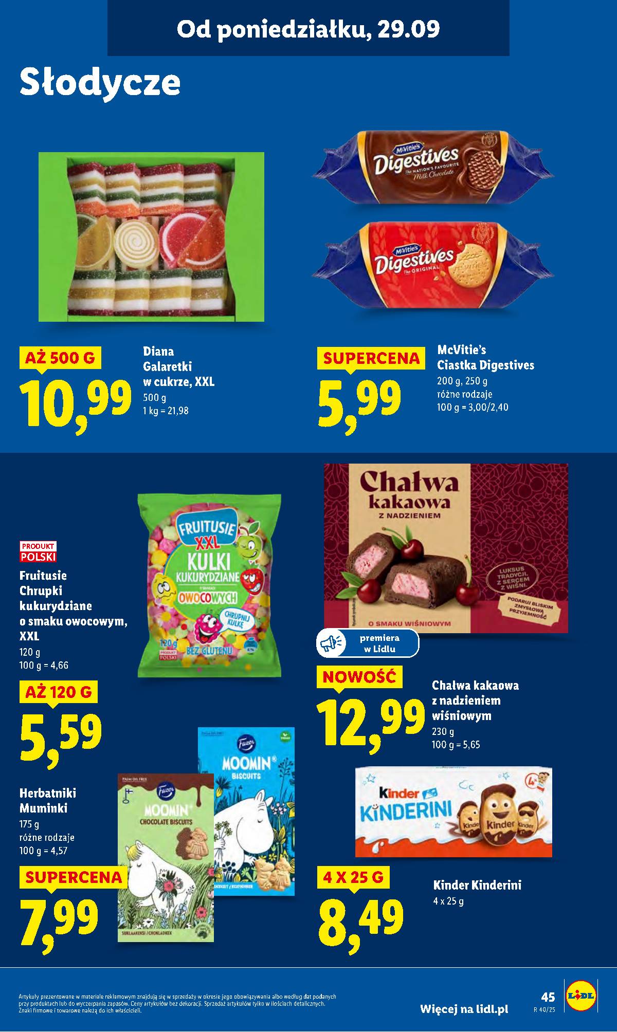 Lidl Lenkija - OFERTA WAŻNA OD 29.09 DO 1.10 49 puslapis