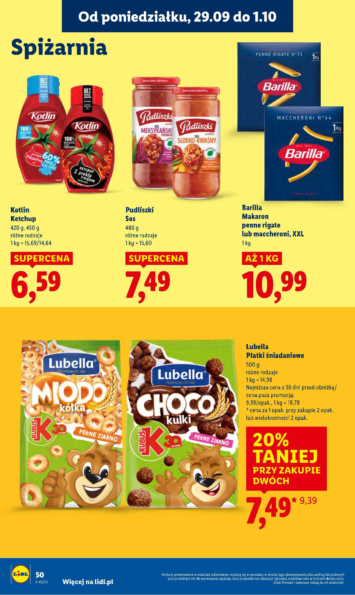 Lidl Lenkija - OFERTA WAŻNA OD 29.09 DO 1.10 54 puslapis