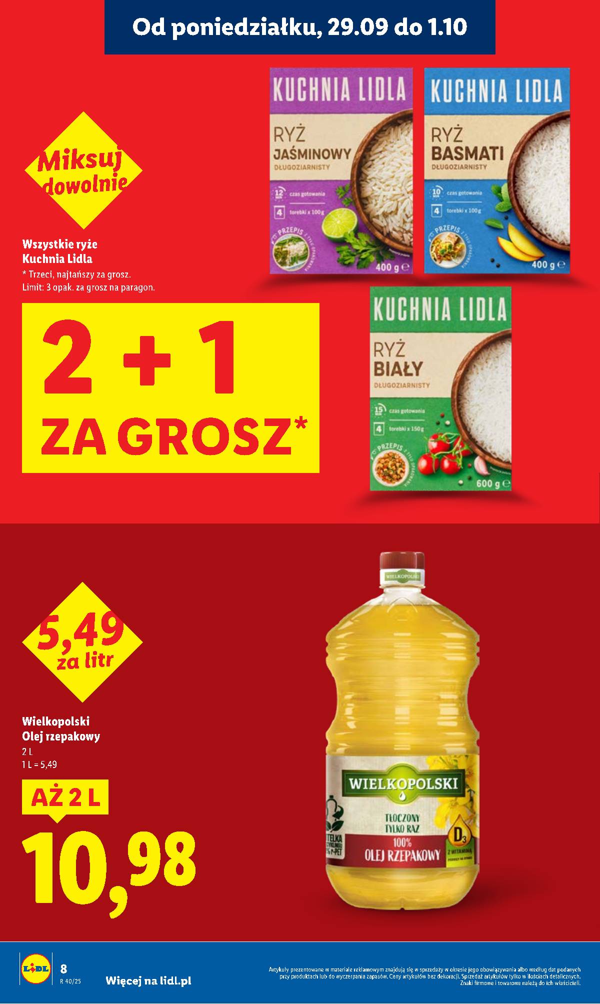 Lidl Lenkija - OFERTA WAŻNA OD 29.09 DO 1.10 8 puslapis