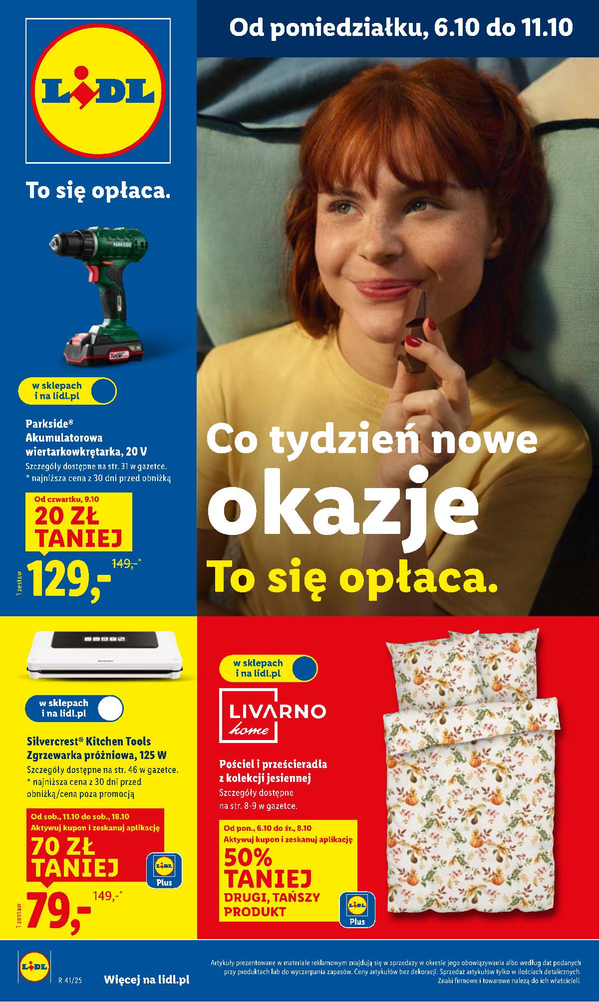 Lidl Lenkija - OFERTA WAŻNA OD 6.10 1 puslapis