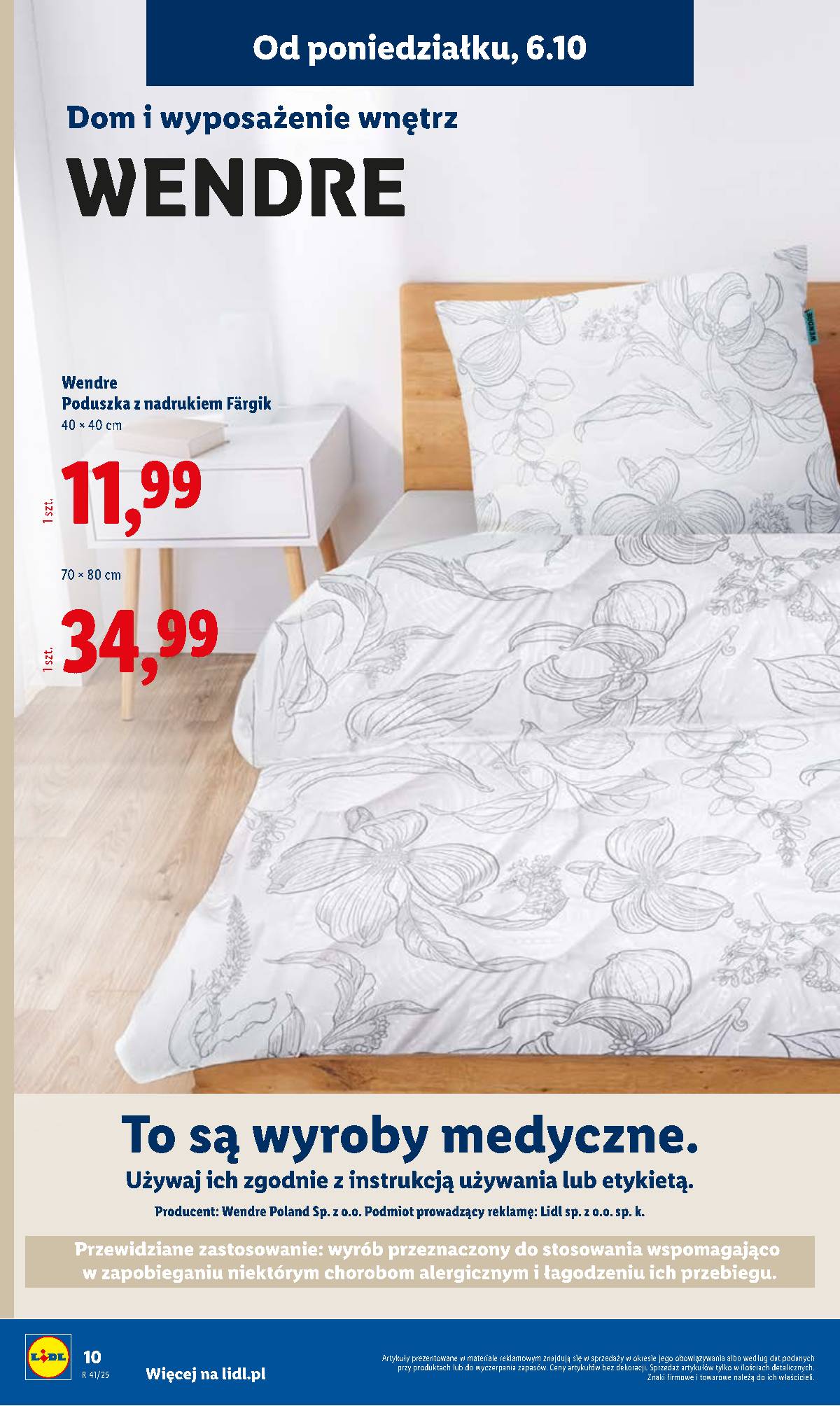 Lidl Lenkija - OFERTA WAŻNA OD 6.10 10 puslapis