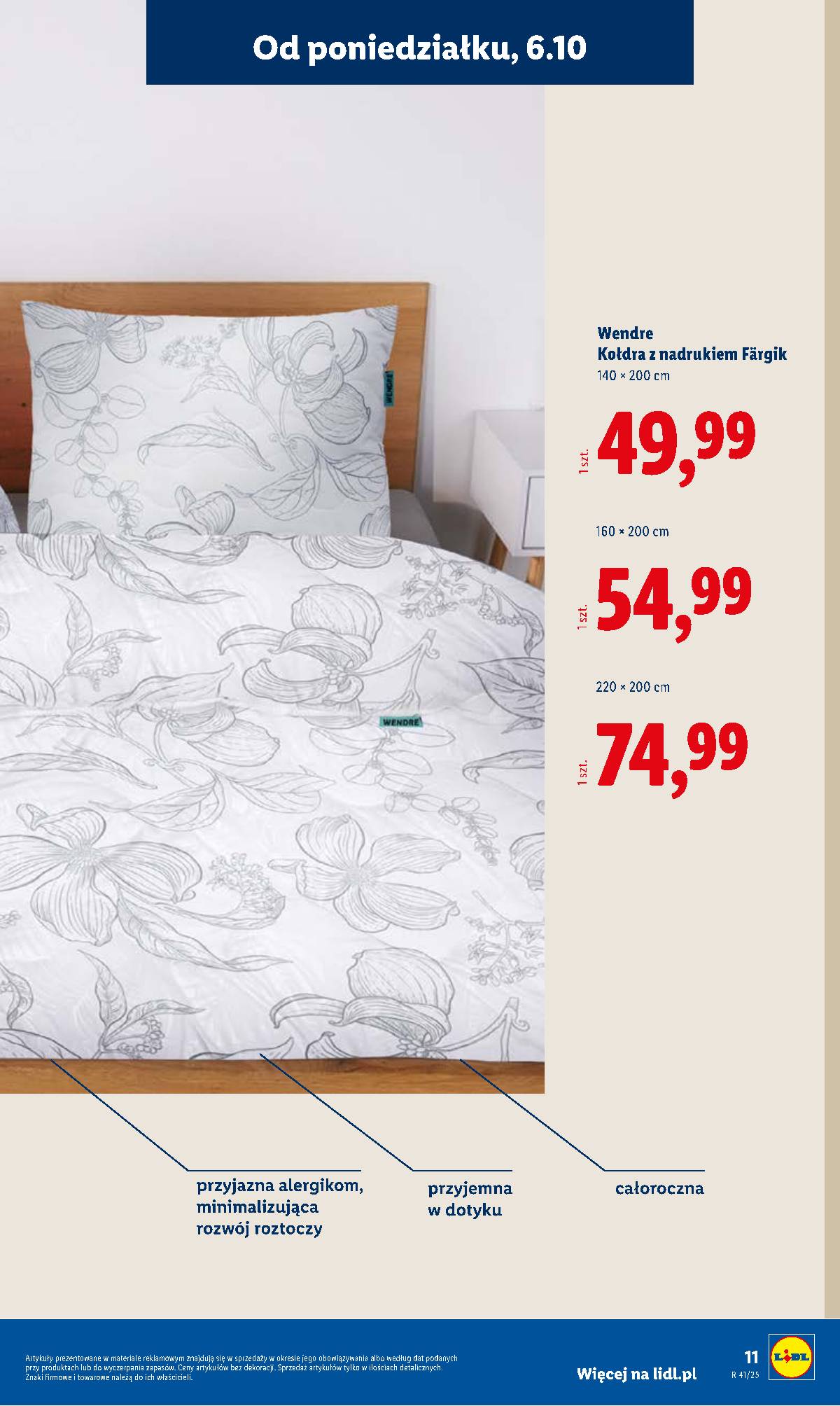Lidl Lenkija - OFERTA WAŻNA OD 6.10 11 puslapis