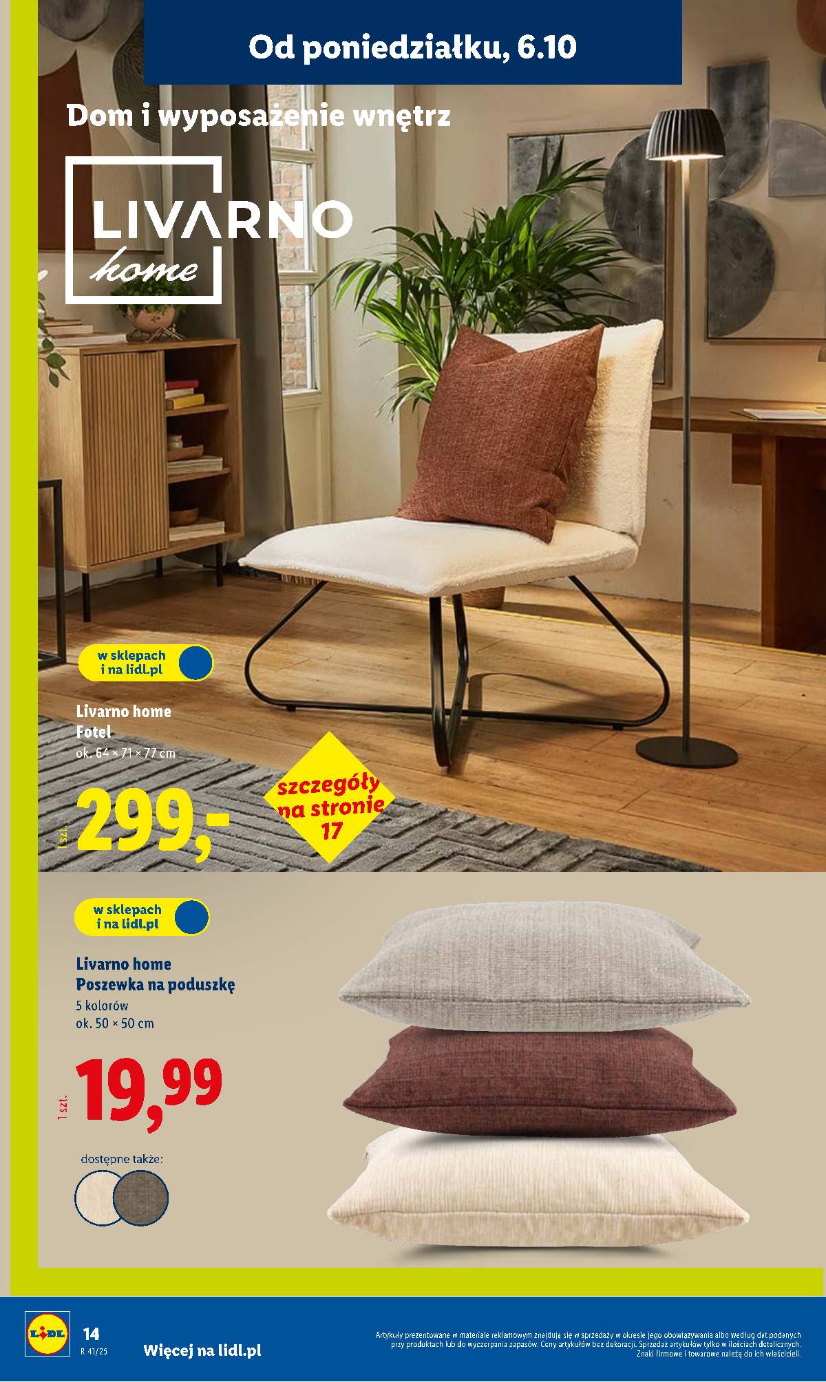 Lidl Lenkija - OFERTA WAŻNA OD 6.10 14 puslapis
