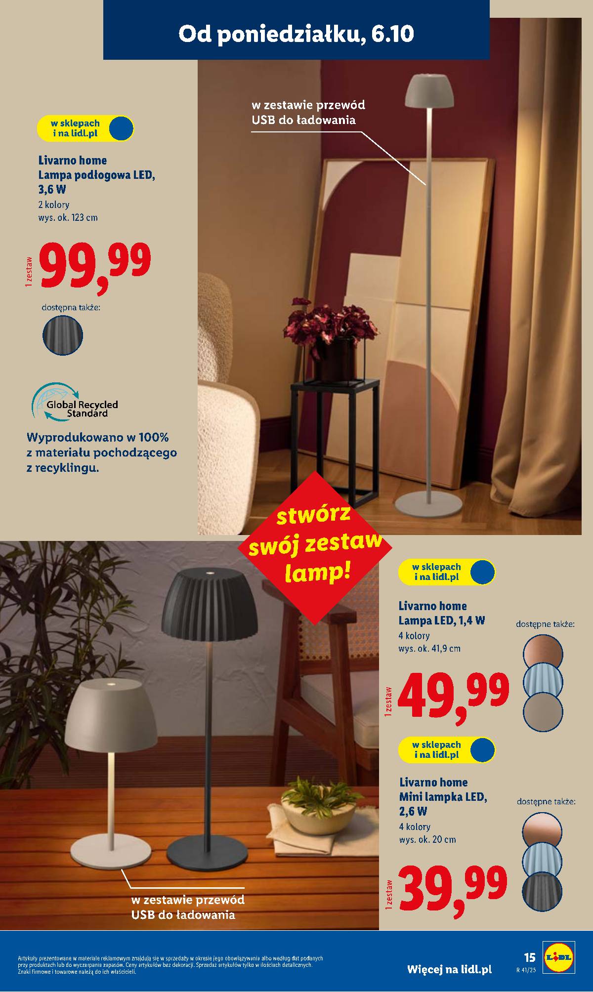 Lidl Lenkija - OFERTA WAŻNA OD 6.10 15 puslapis
