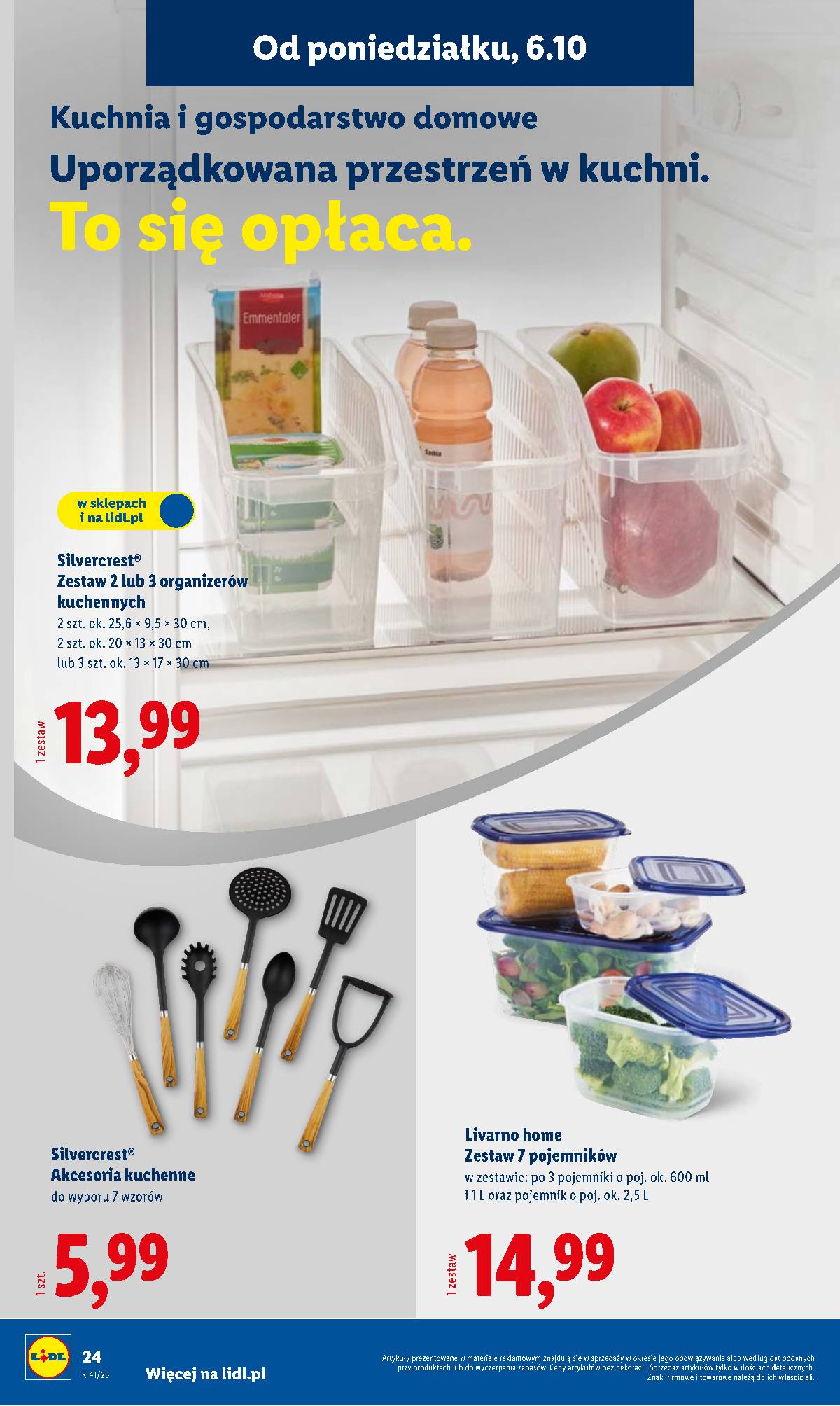 Lidl Lenkija - OFERTA WAŻNA OD 6.10 24 puslapis