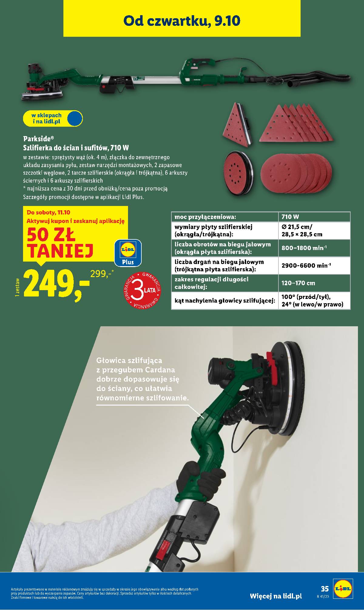 Lidl Lenkija - OFERTA WAŻNA OD 6.10 39 puslapis