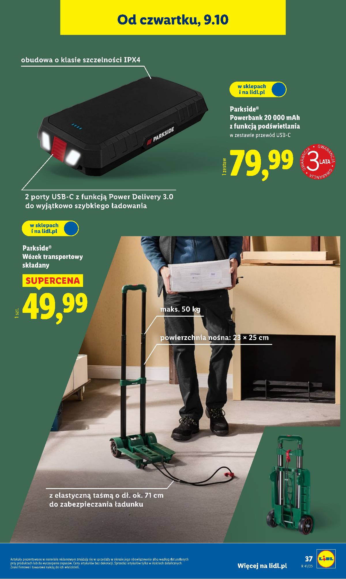 Lidl Lenkija - OFERTA WAŻNA OD 6.10 41 puslapis