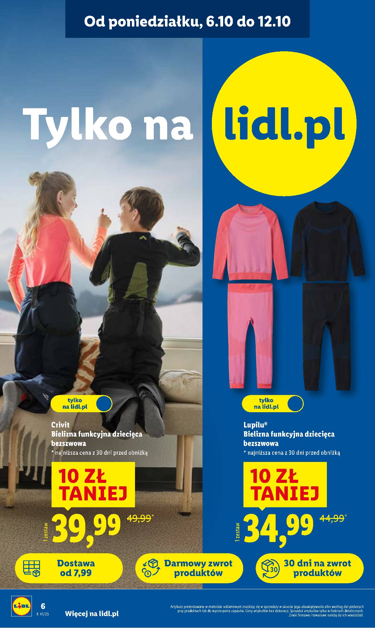 Lidl Lenkija - OFERTA WAŻNA OD 6.10 6 puslapis