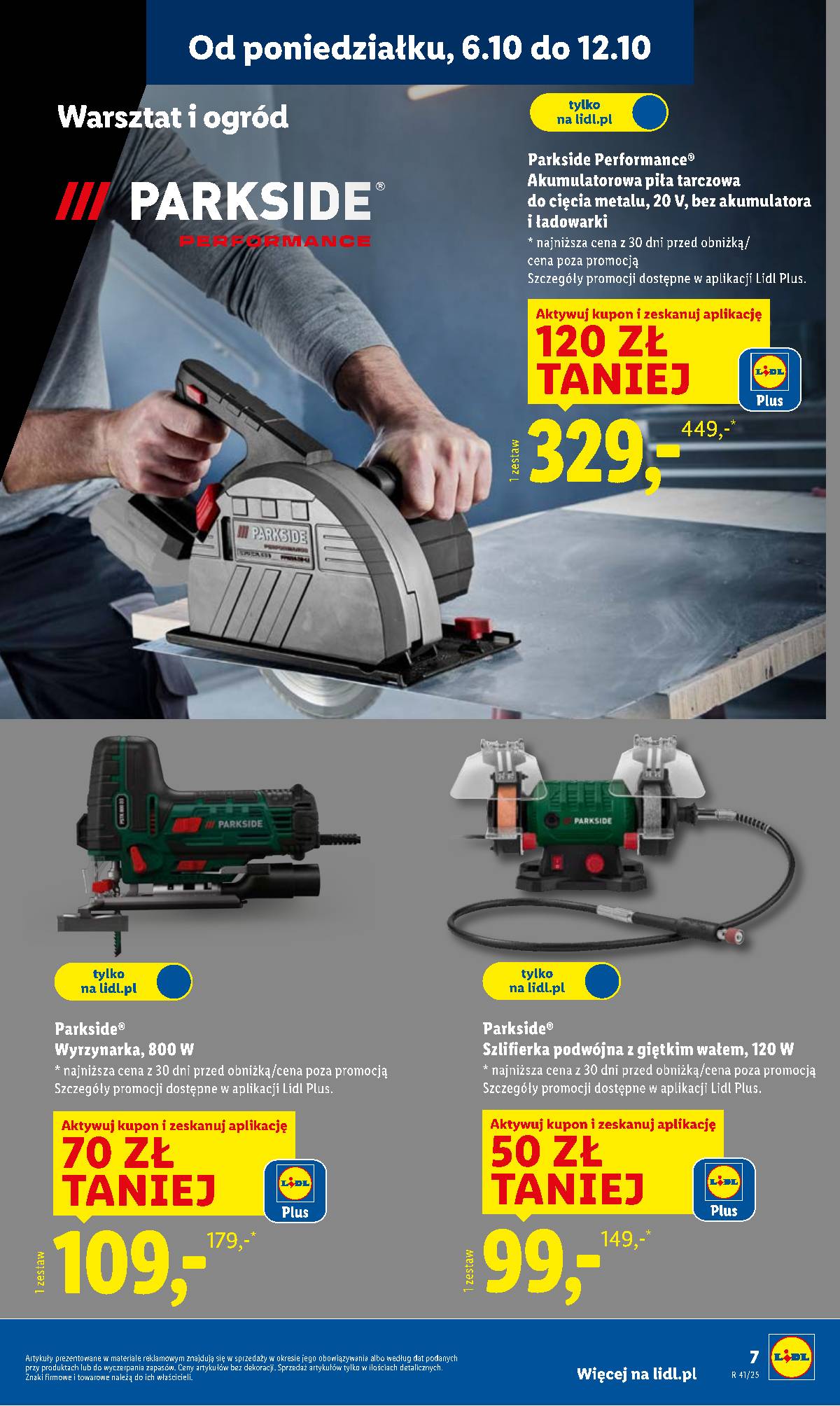 Lidl Lenkija - OFERTA WAŻNA OD 6.10 7 puslapis