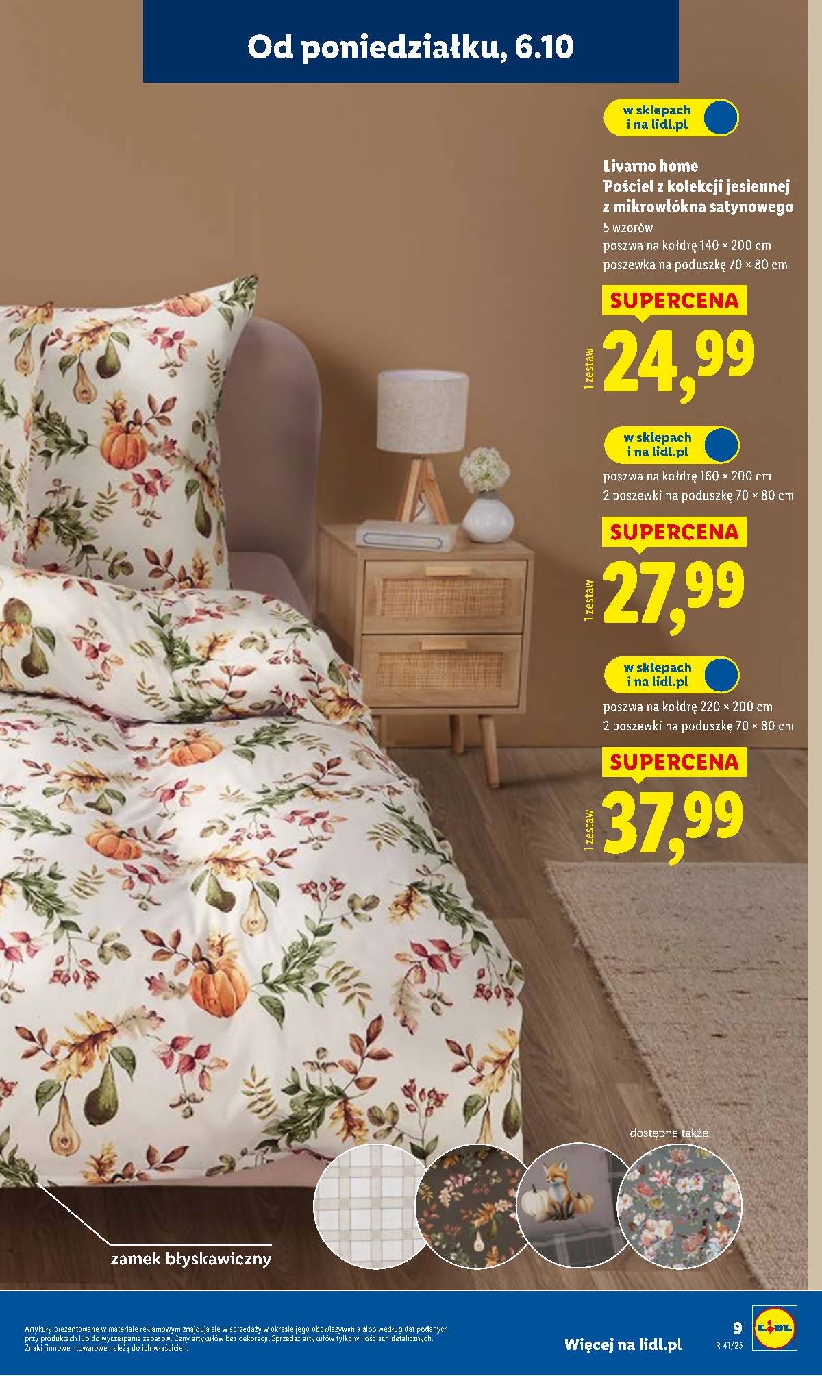 Lidl Lenkija - OFERTA WAŻNA OD 6.10 9 puslapis