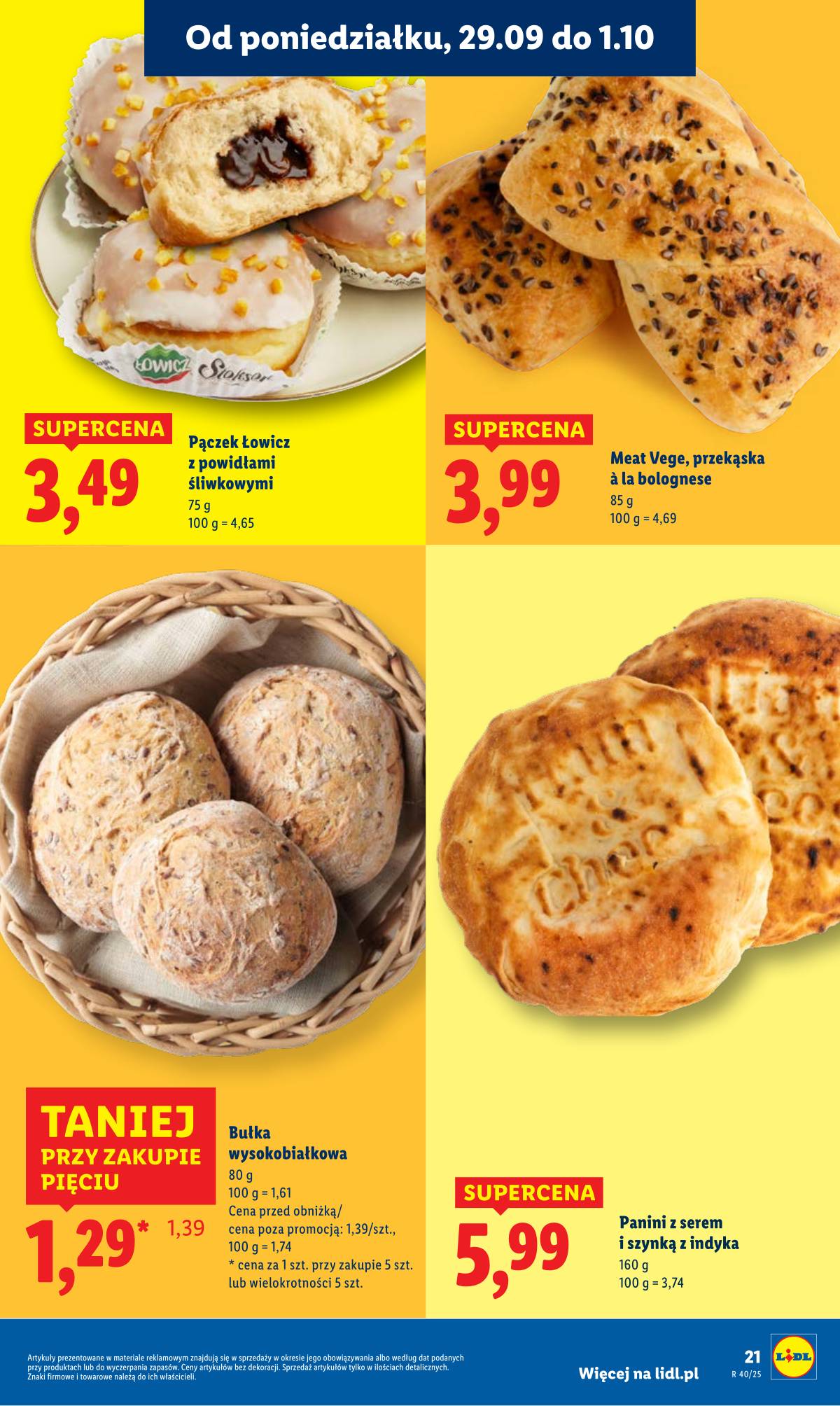 Lidl Lenkija - OFERTA WAŻNA OD 29.09 DO 01.10 25 puslapis