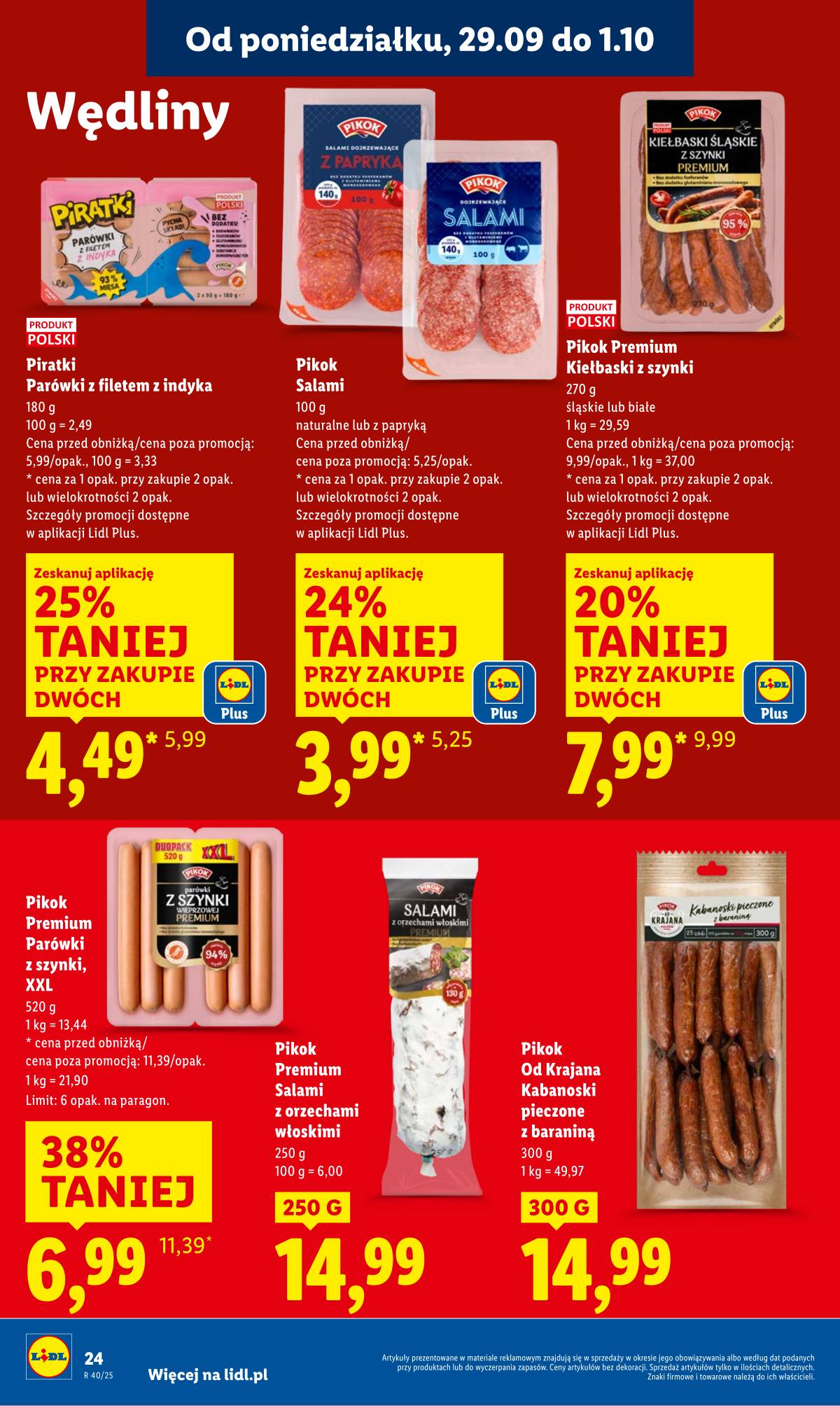 Lidl Lenkija - OFERTA WAŻNA OD 29.09 DO 01.10 28 puslapis