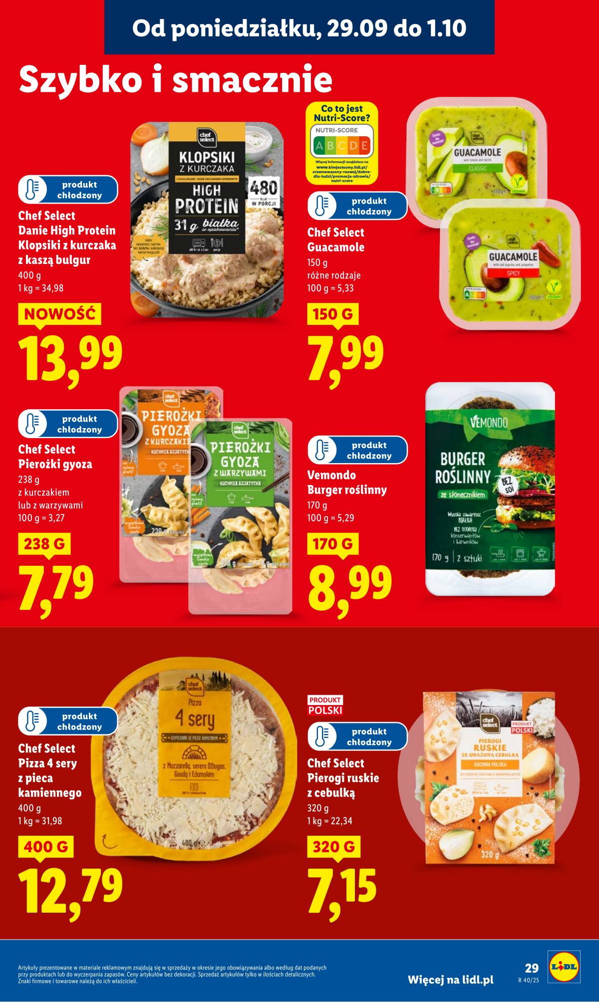 Lidl Lenkija - OFERTA WAŻNA OD 29.09 DO 01.10 33 puslapis