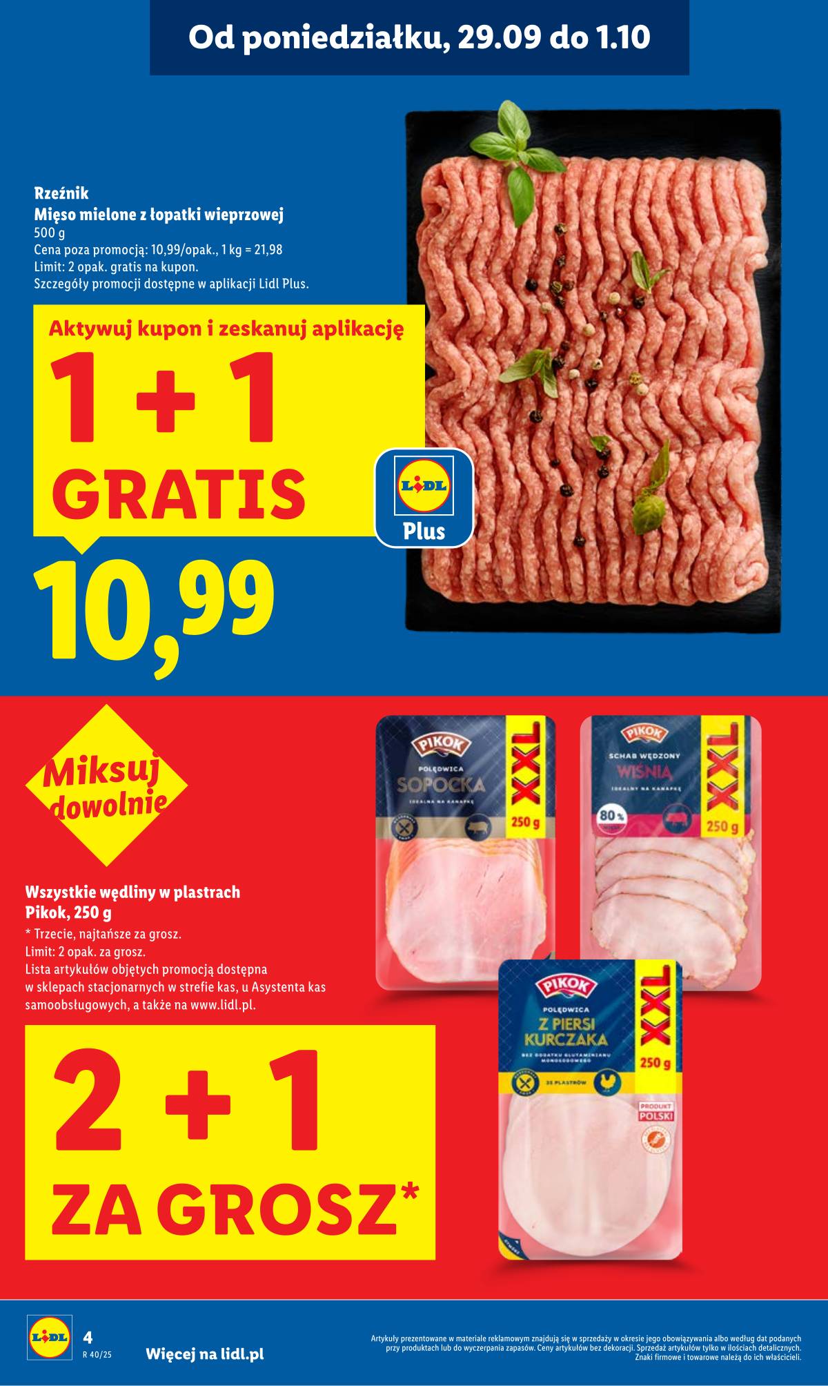 Lidl Lenkija - OFERTA WAŻNA OD 29.09 DO 01.10 4 puslapis