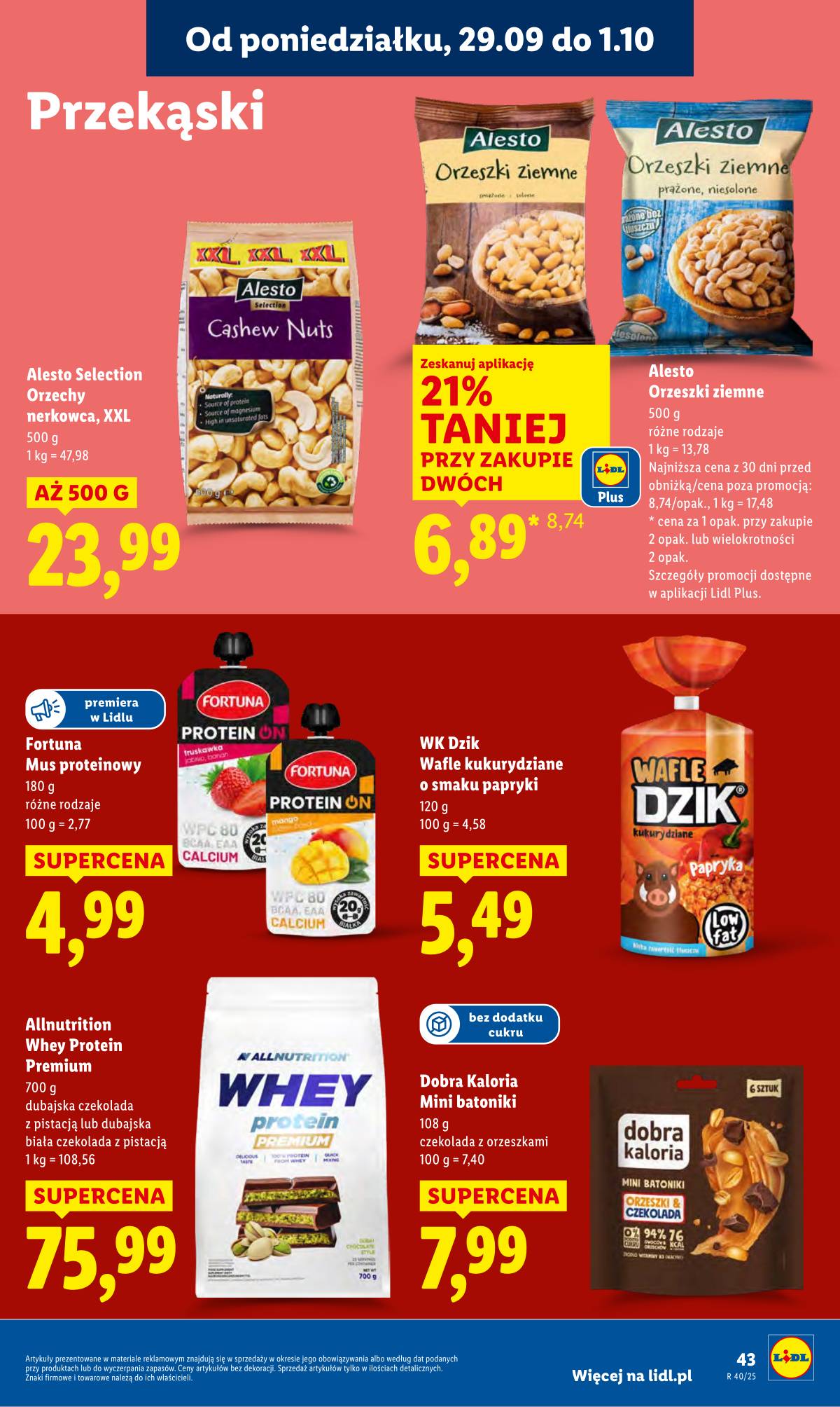 Lidl Lenkija - OFERTA WAŻNA OD 29.09 DO 01.10 49 puslapis
