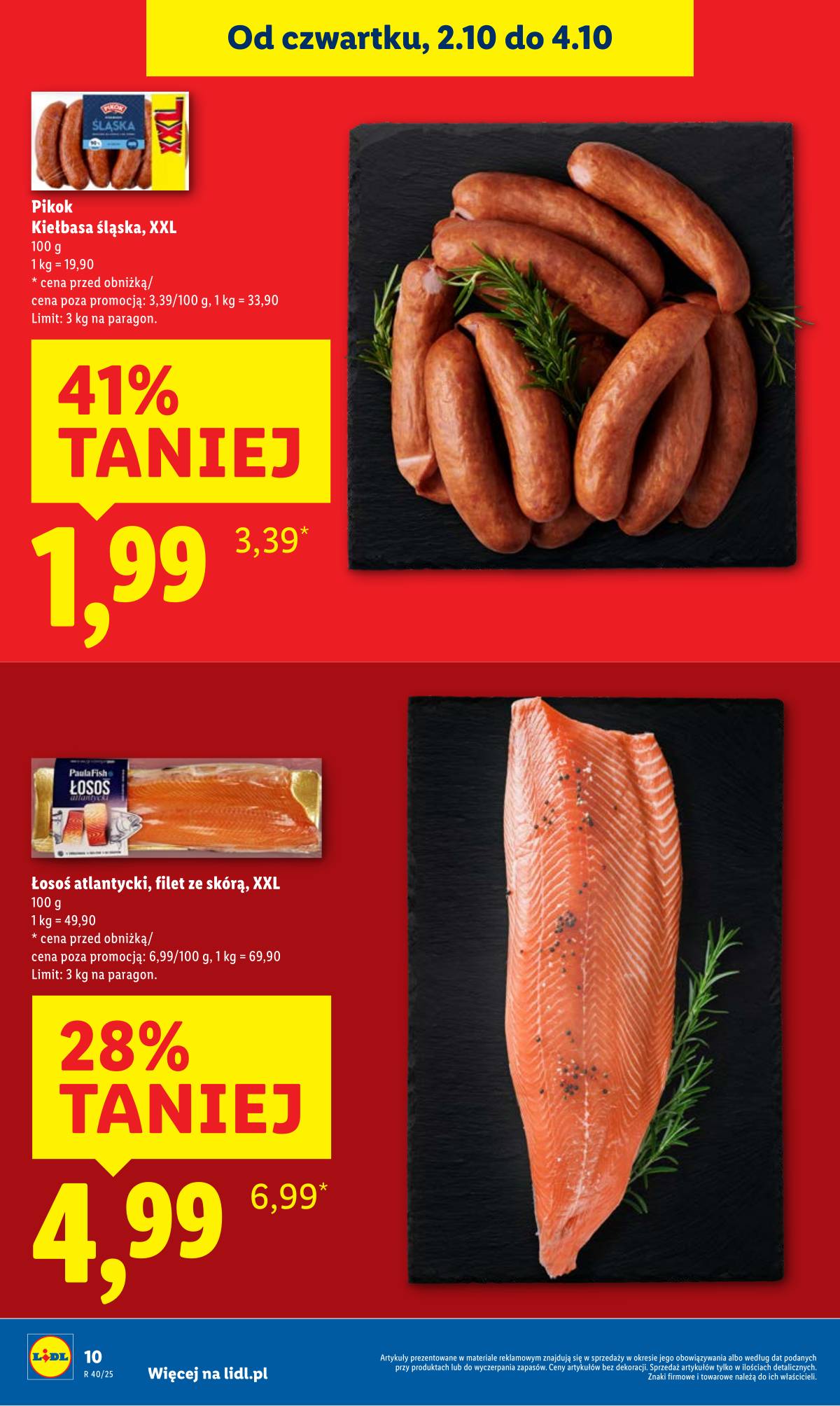Lidl Lenkija - OFERTA WAŻNA OD 2.10 DO 4.10 10 puslapis