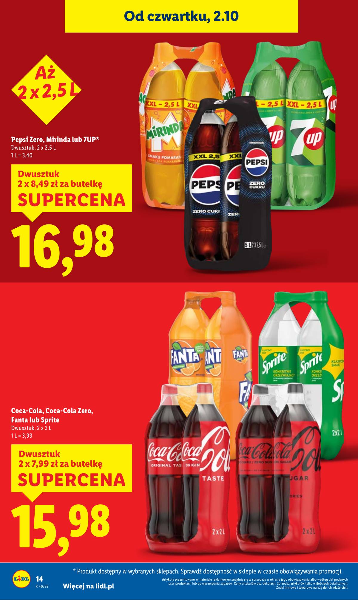 Lidl Lenkija - OFERTA WAŻNA OD 2.10 DO 4.10 14 puslapis