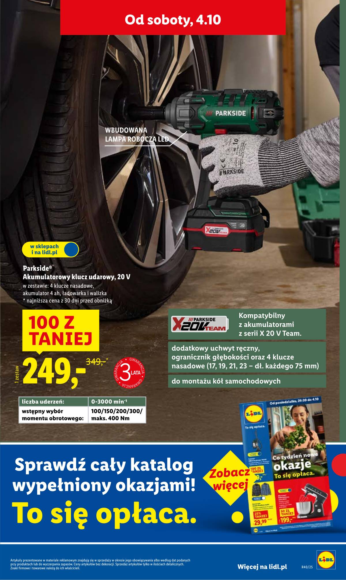 Lidl Lenkija - OFERTA WAŻNA OD 2.10 DO 4.10 19 puslapis