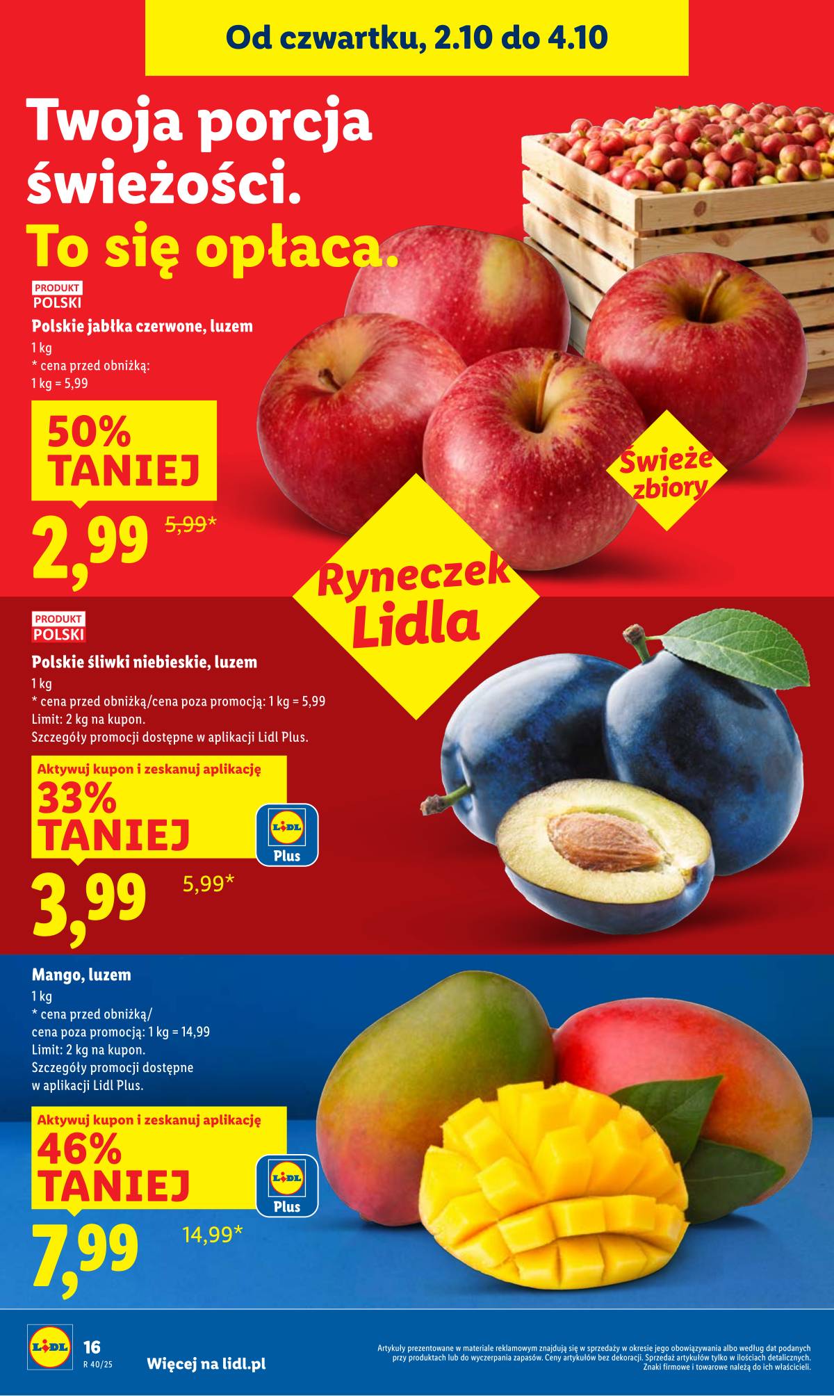 Lidl Lenkija - OFERTA WAŻNA OD 2.10 DO 4.10 20 puslapis