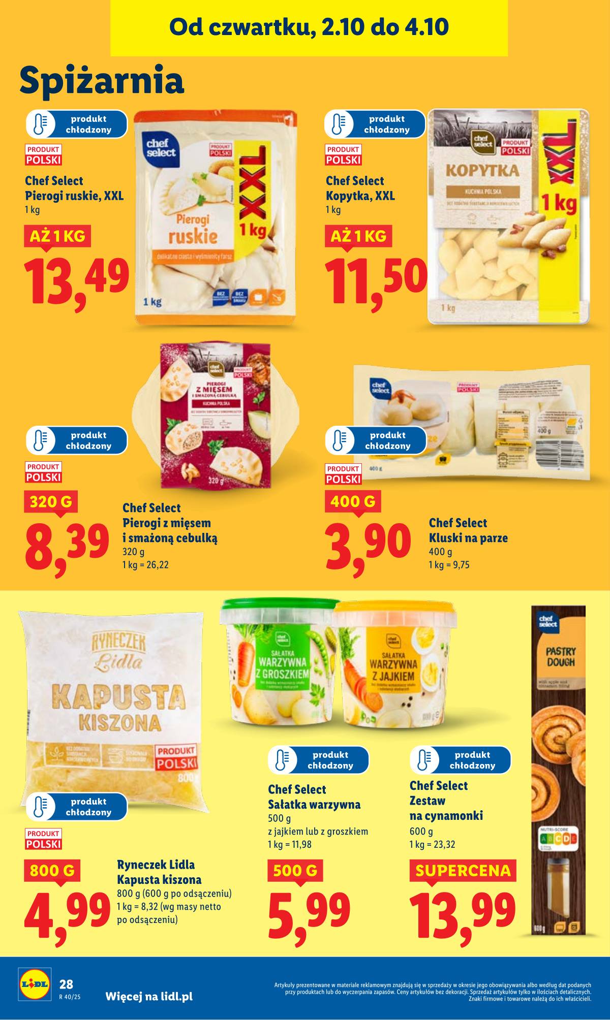 Lidl Lenkija - OFERTA WAŻNA OD 2.10 DO 4.10 32 puslapis