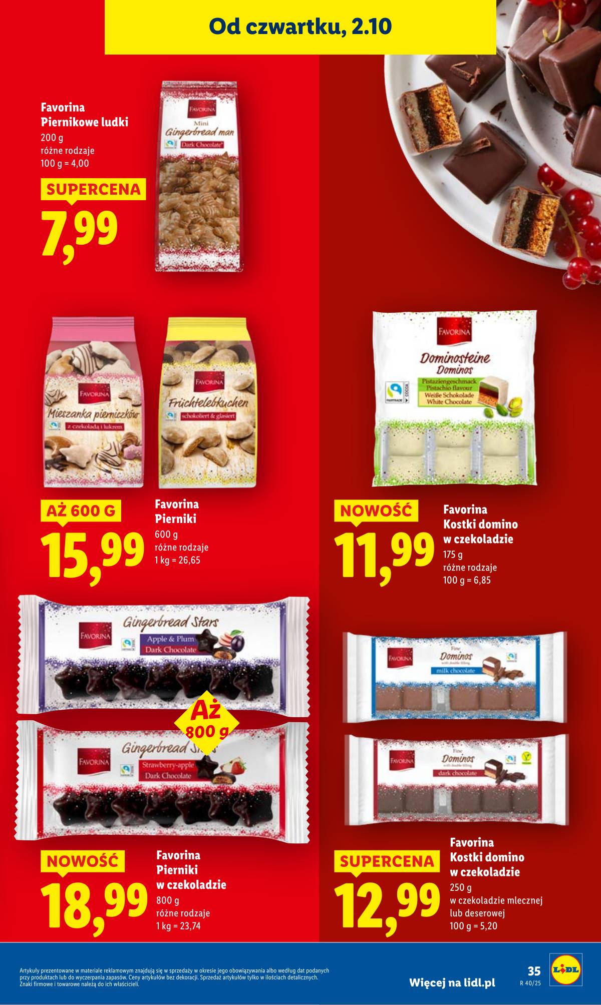 Lidl Lenkija - OFERTA WAŻNA OD 2.10 DO 4.10 39 puslapis