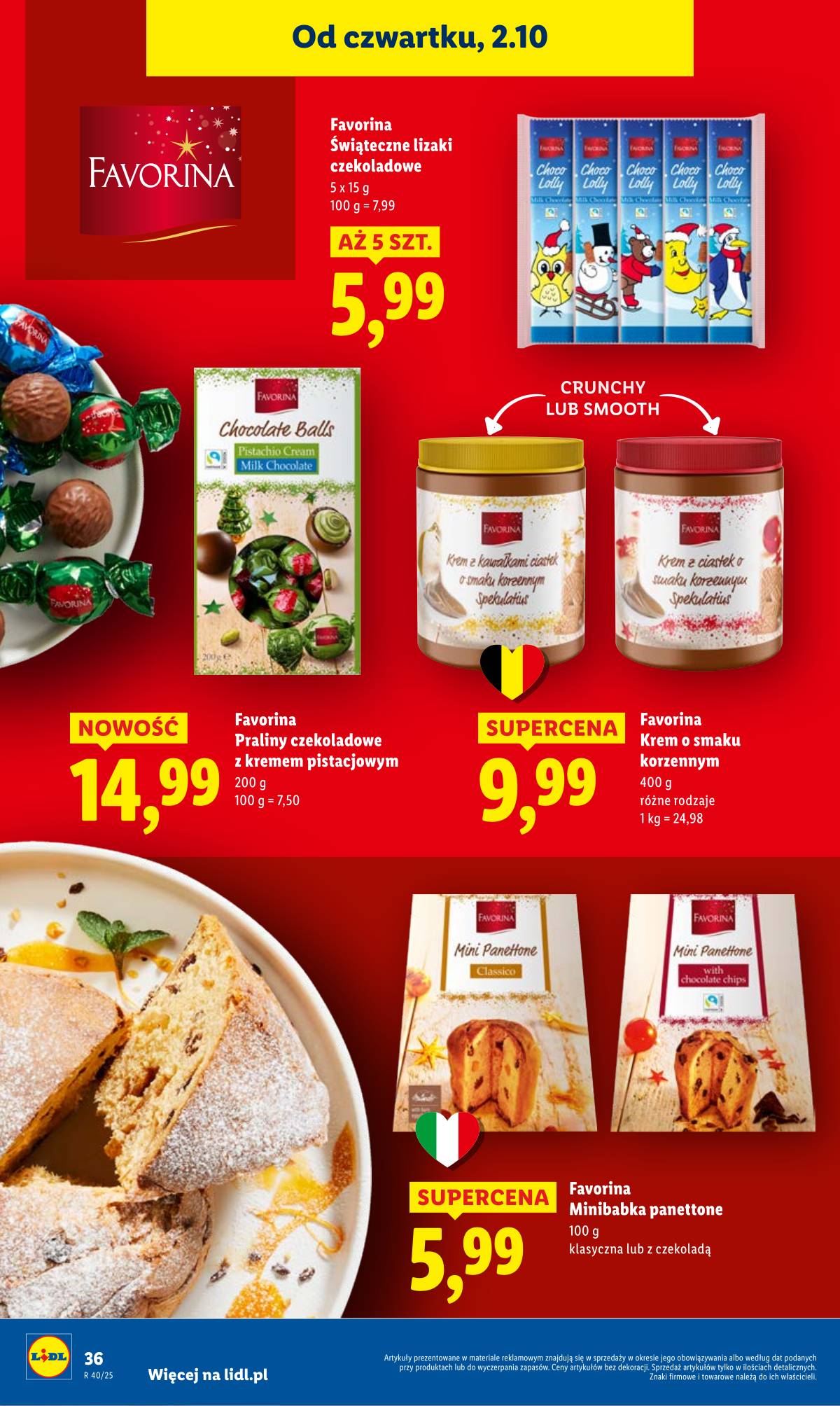 Lidl Lenkija - OFERTA WAŻNA OD 2.10 DO 4.10 40 puslapis