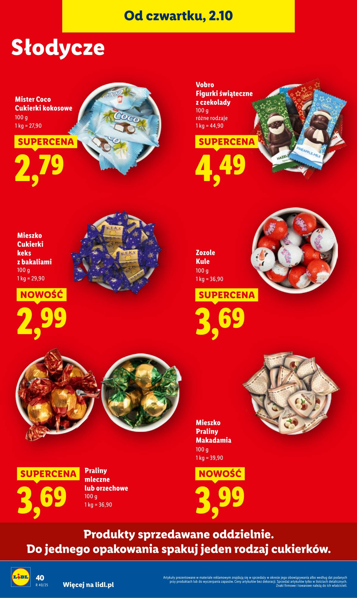 Lidl Lenkija - OFERTA WAŻNA OD 2.10 DO 4.10 44 puslapis