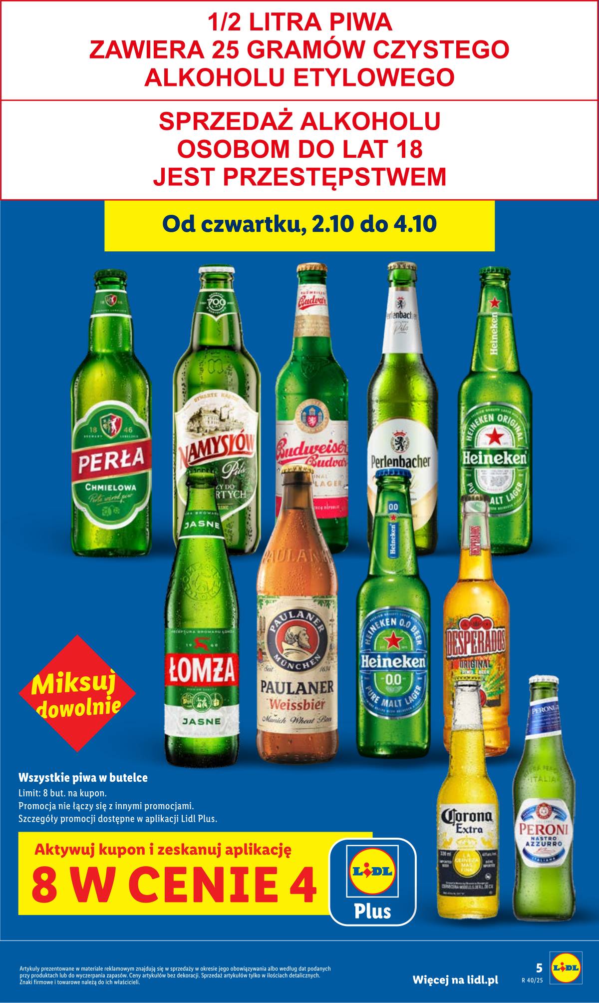 Lidl Lenkija - OFERTA WAŻNA OD 2.10 DO 4.10 5 puslapis