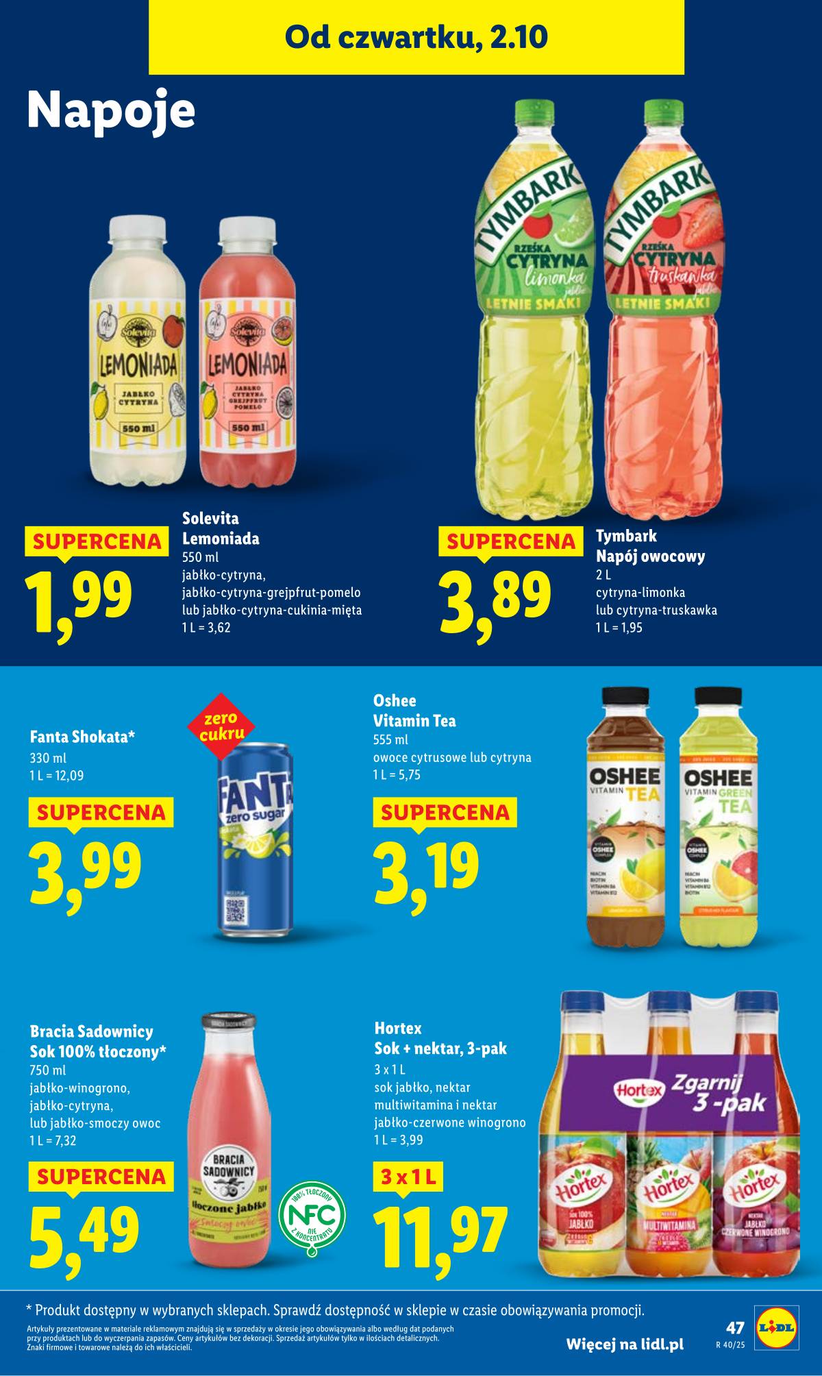 Lidl Lenkija - OFERTA WAŻNA OD 2.10 DO 4.10 51 puslapis