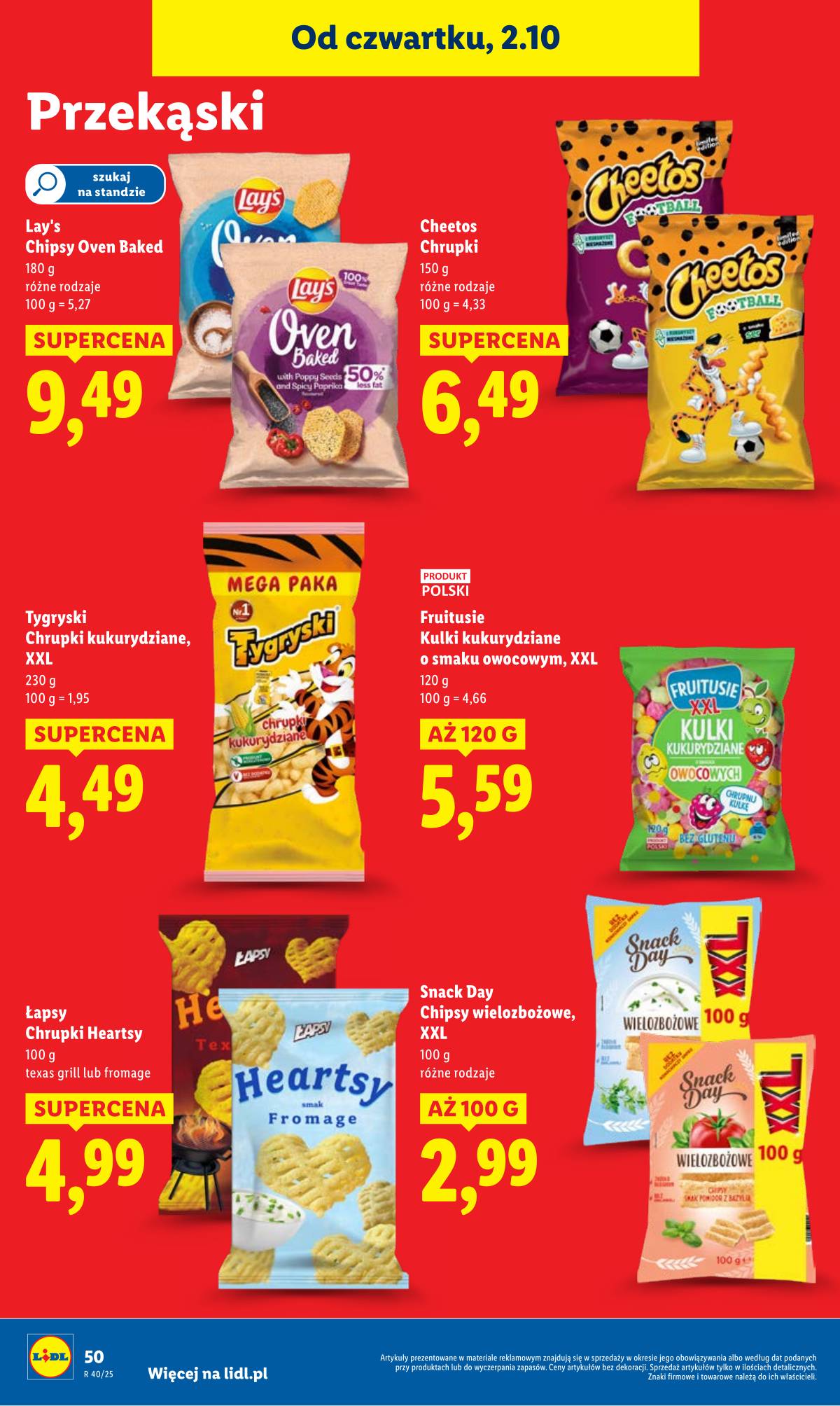 Lidl Lenkija - OFERTA WAŻNA OD 2.10 DO 4.10 54 puslapis