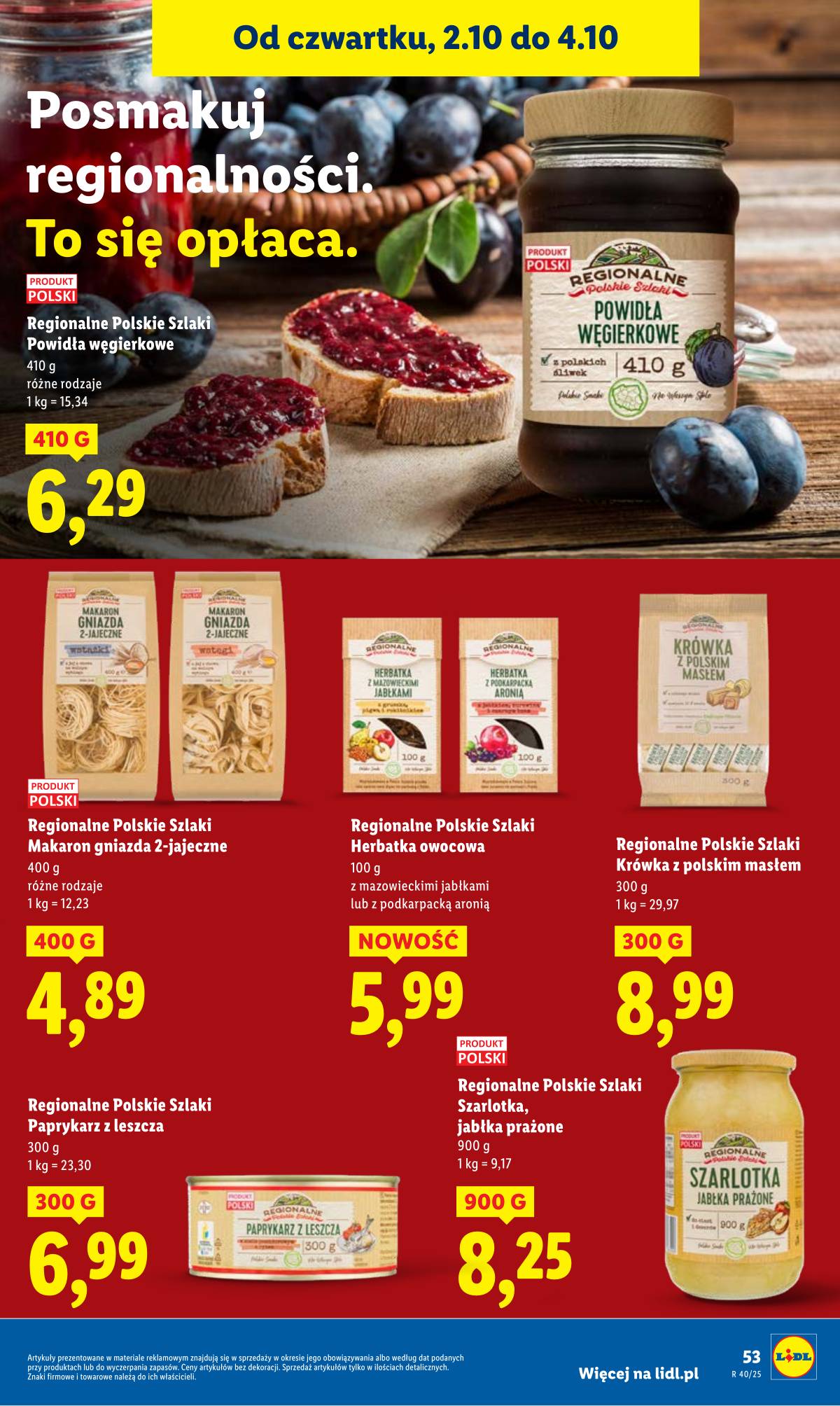 Lidl Lenkija - OFERTA WAŻNA OD 2.10 DO 4.10 57 puslapis