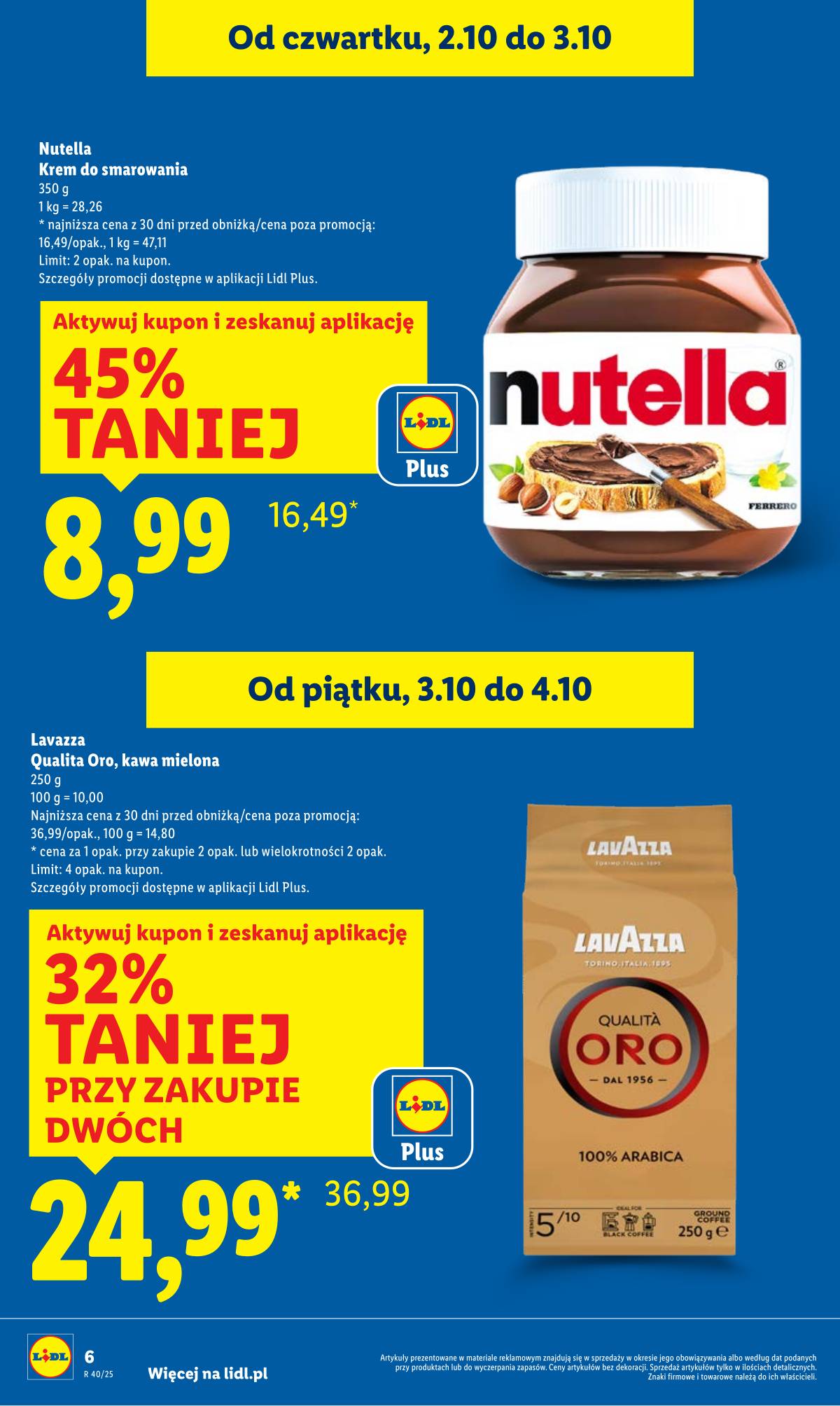 Lidl Lenkija - OFERTA WAŻNA OD 2.10 DO 4.10 6 puslapis