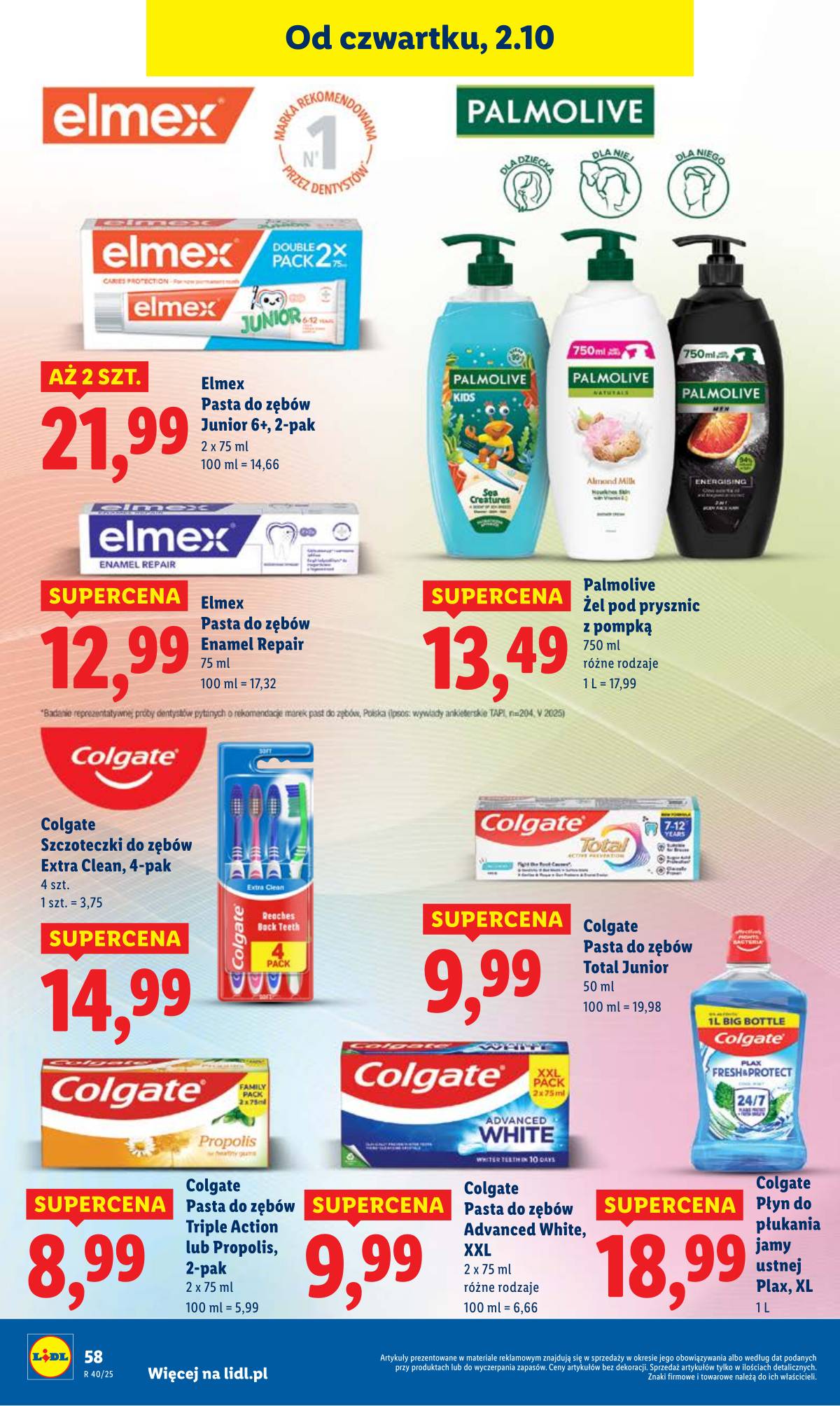 Lidl Lenkija - OFERTA WAŻNA OD 2.10 DO 4.10 62 puslapis