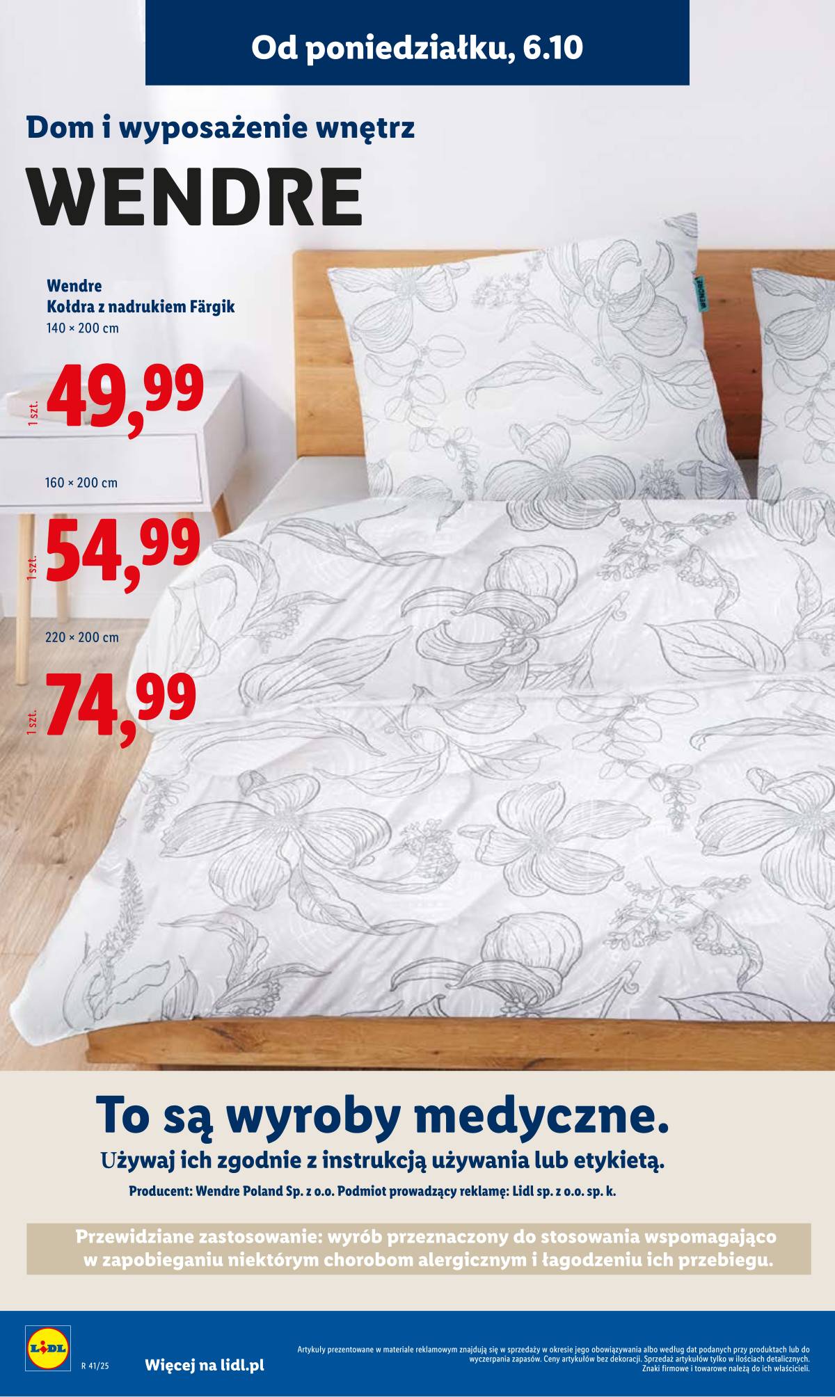 Lidl Lenkija - OFERTA WAŻNA OD 6.10 DO 8.10 12 puslapis
