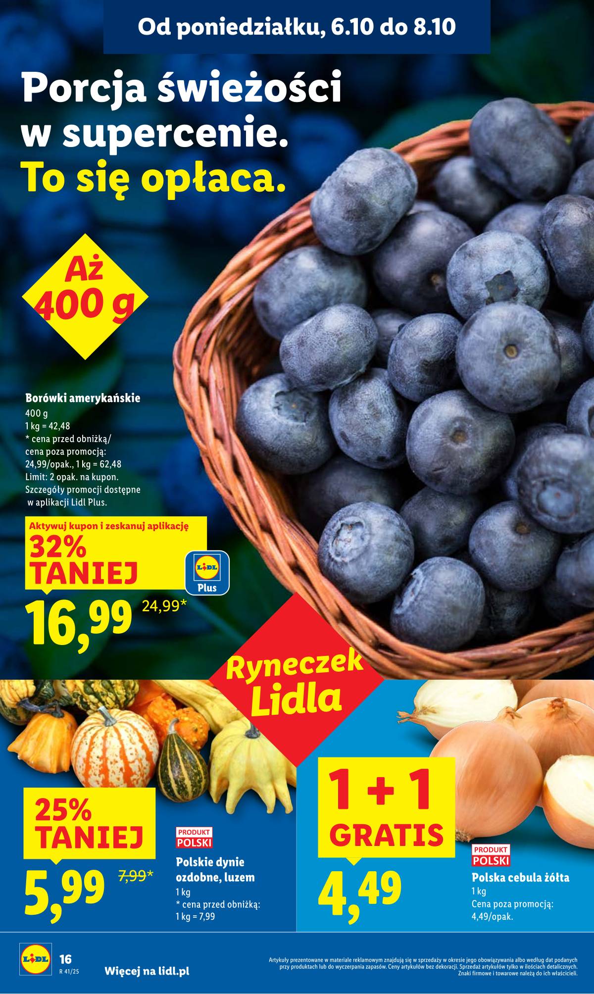 Lidl Lenkija - OFERTA WAŻNA OD 6.10 DO 8.10 16 puslapis