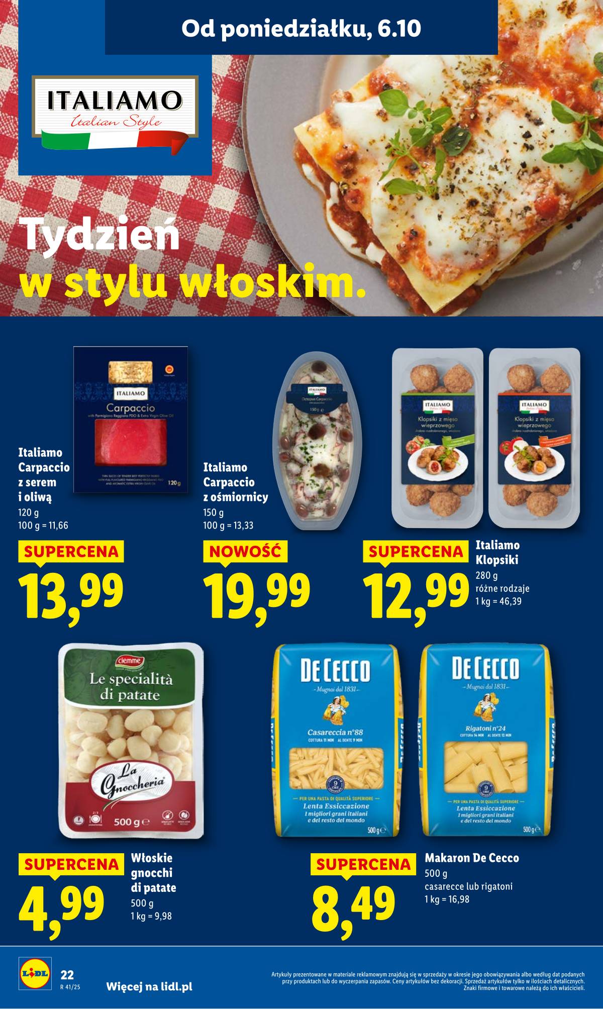 Lidl Lenkija - OFERTA WAŻNA OD 6.10 DO 8.10 22 puslapis