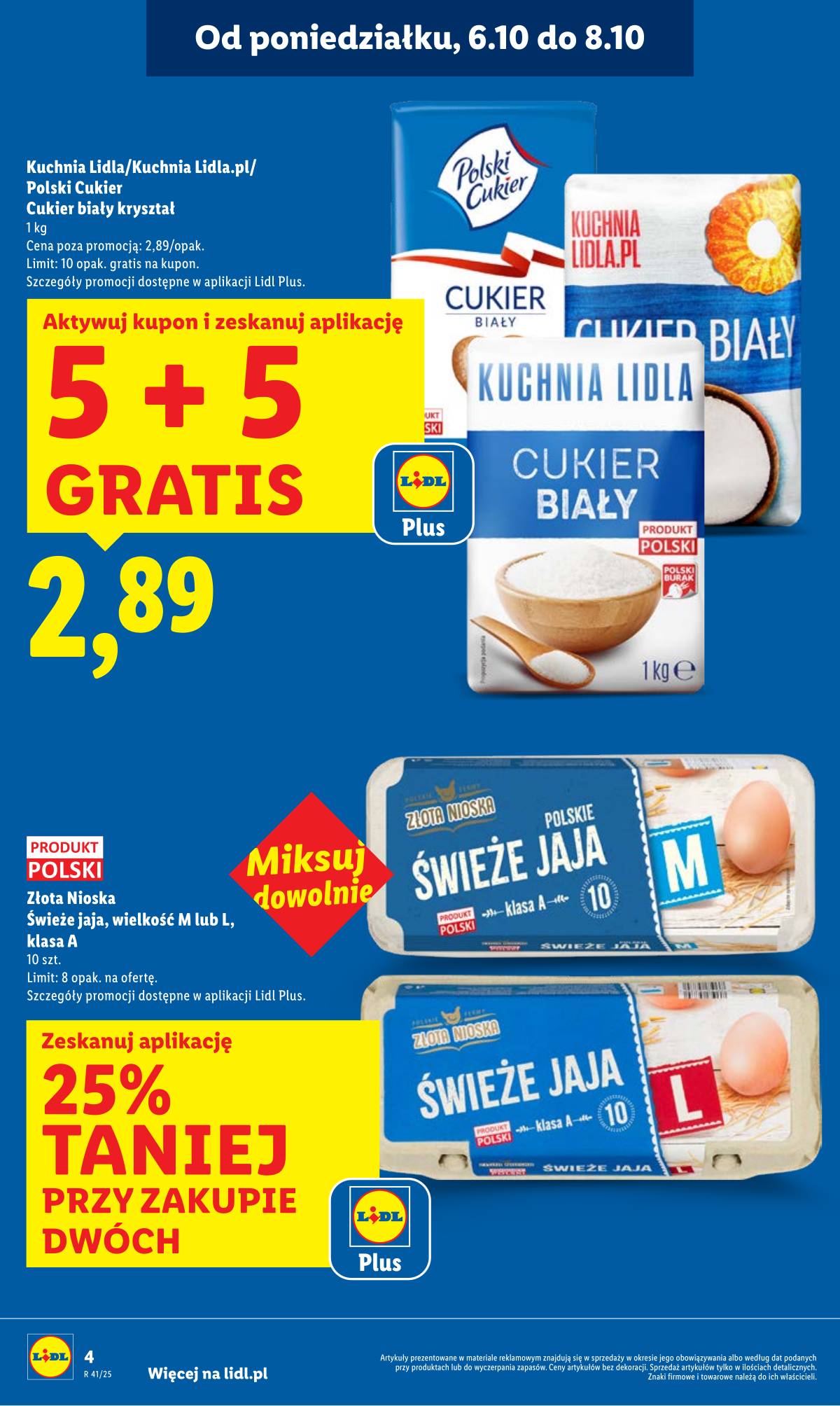 Lidl Lenkija - OFERTA WAŻNA OD 6.10 DO 8.10 4 puslapis