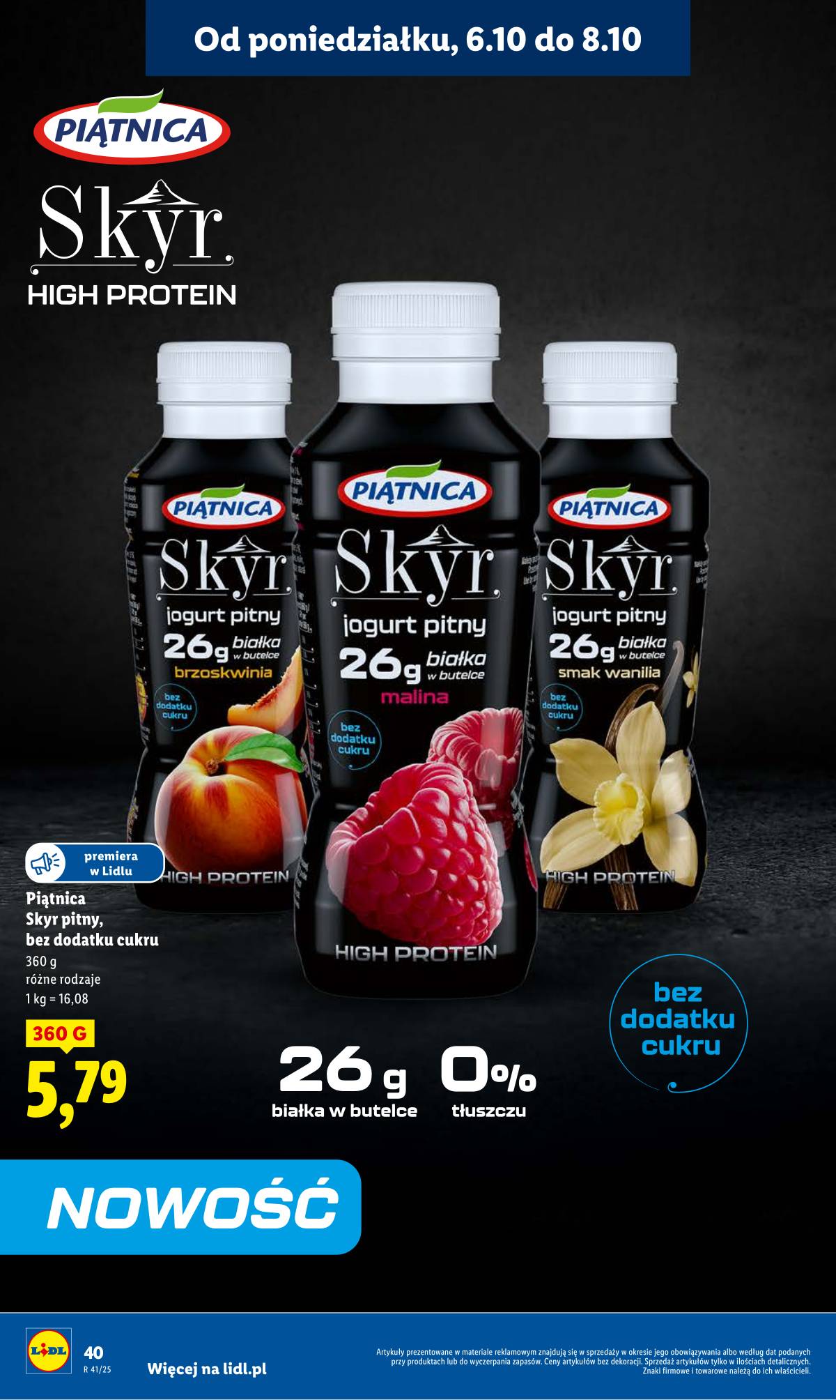 Lidl Lenkija - OFERTA WAŻNA OD 6.10 DO 8.10 40 puslapis
