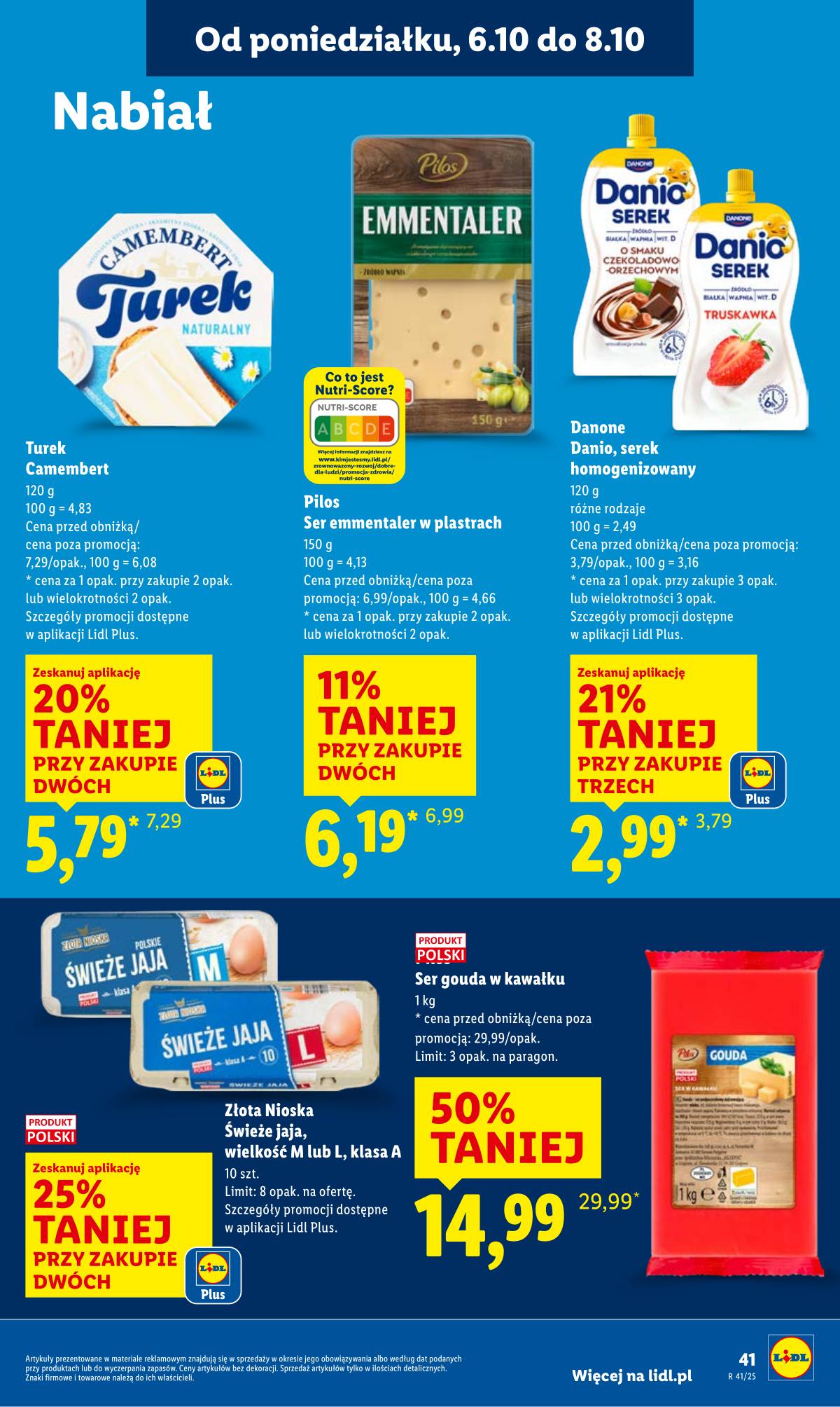Lidl Lenkija - OFERTA WAŻNA OD 6.10 DO 8.10 41 puslapis