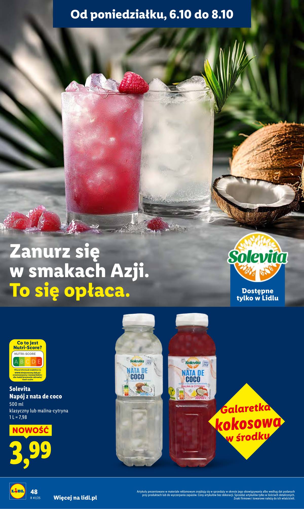 Lidl Lenkija - OFERTA WAŻNA OD 6.10 DO 8.10 48 puslapis