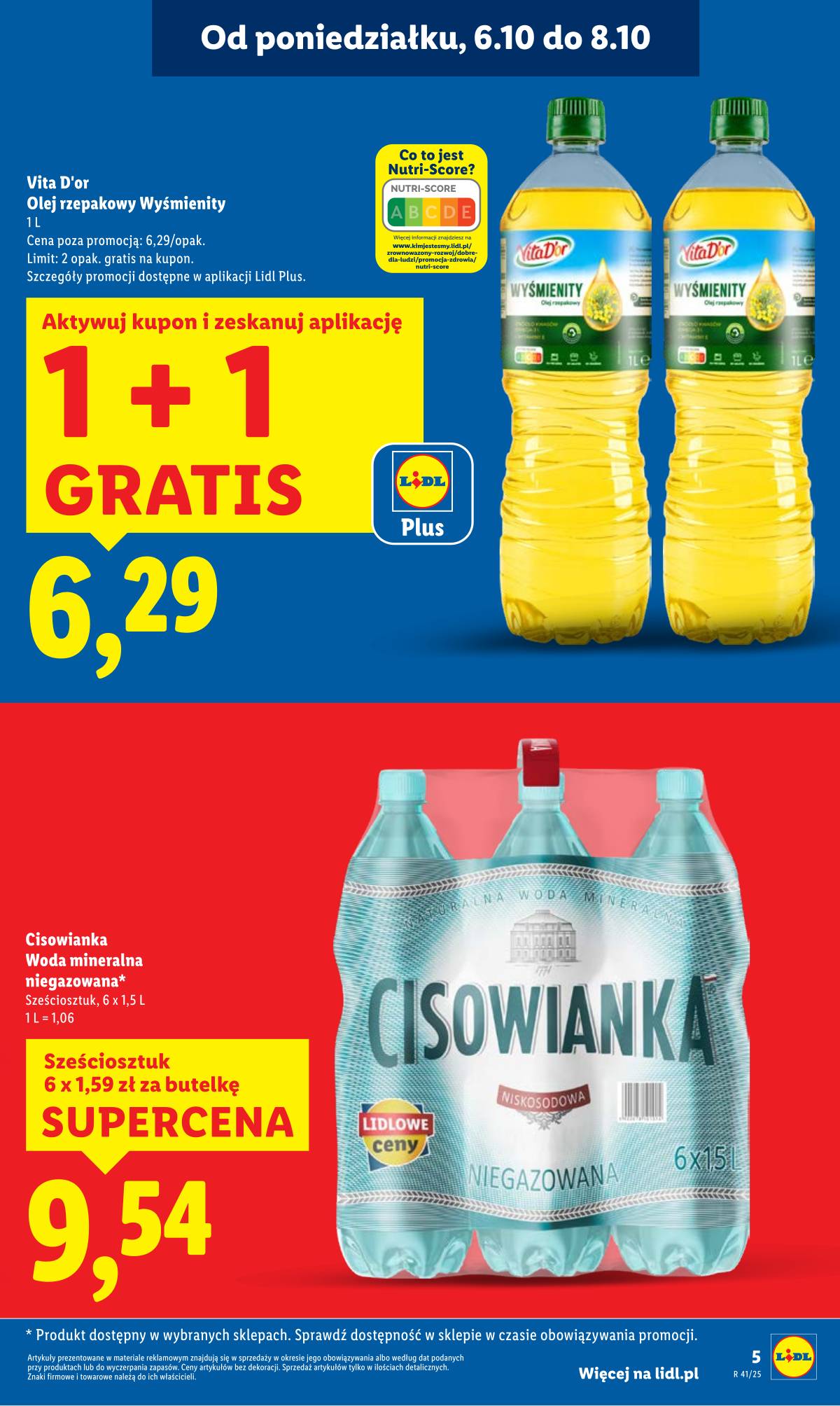 Lidl Lenkija - OFERTA WAŻNA OD 6.10 DO 8.10 5 puslapis