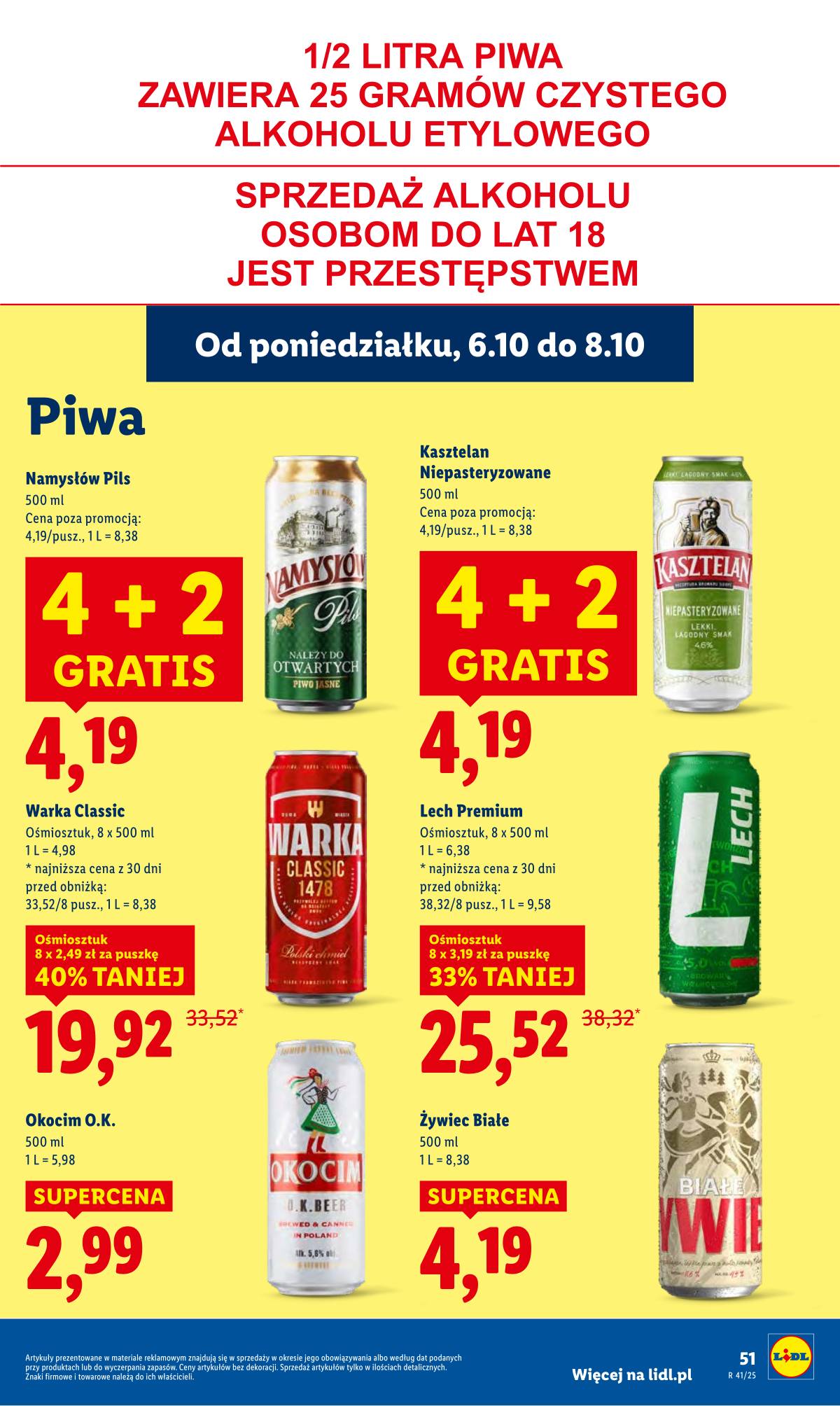 Lidl Lenkija - OFERTA WAŻNA OD 6.10 DO 8.10 53 puslapis