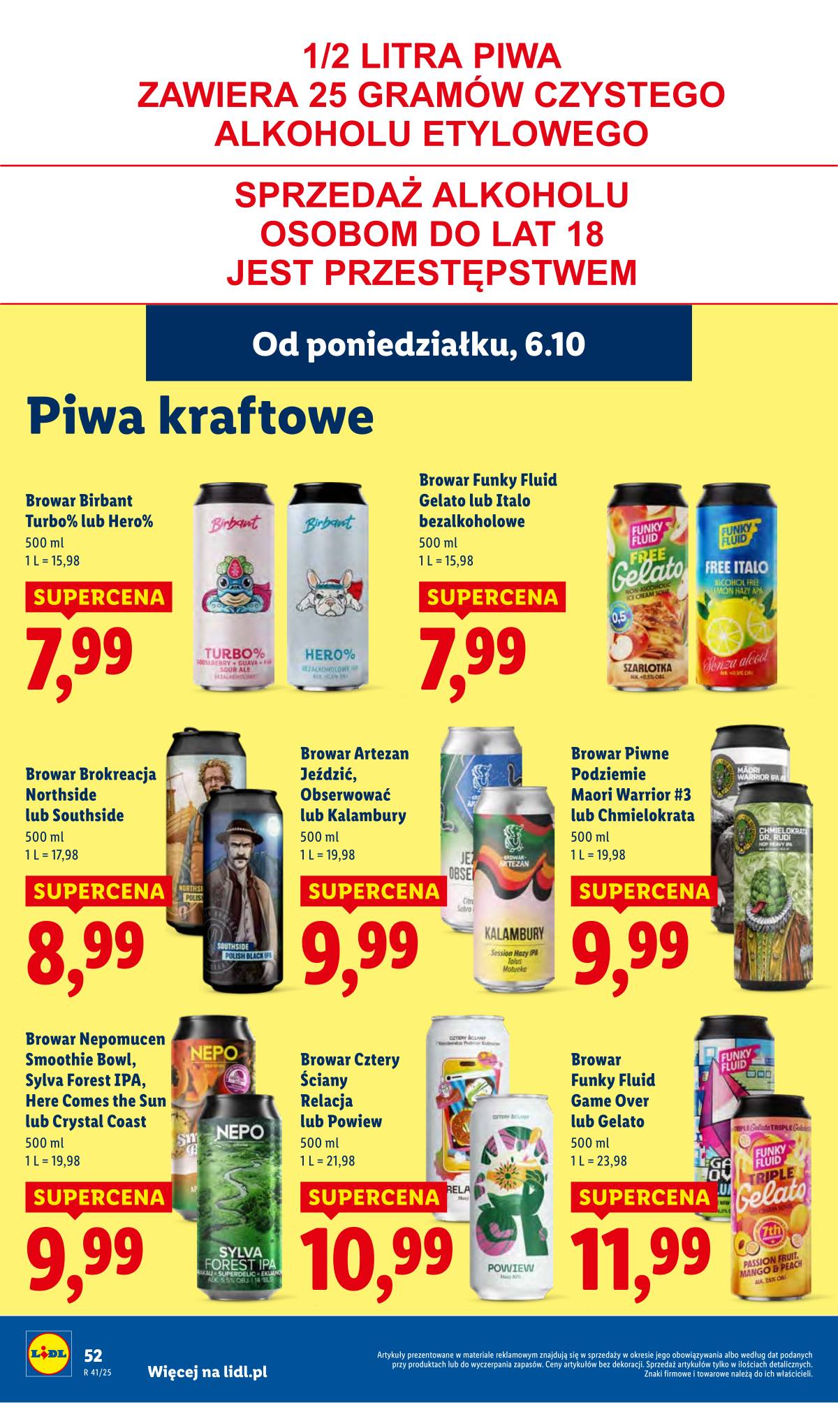 Lidl Lenkija - OFERTA WAŻNA OD 6.10 DO 8.10 54 puslapis