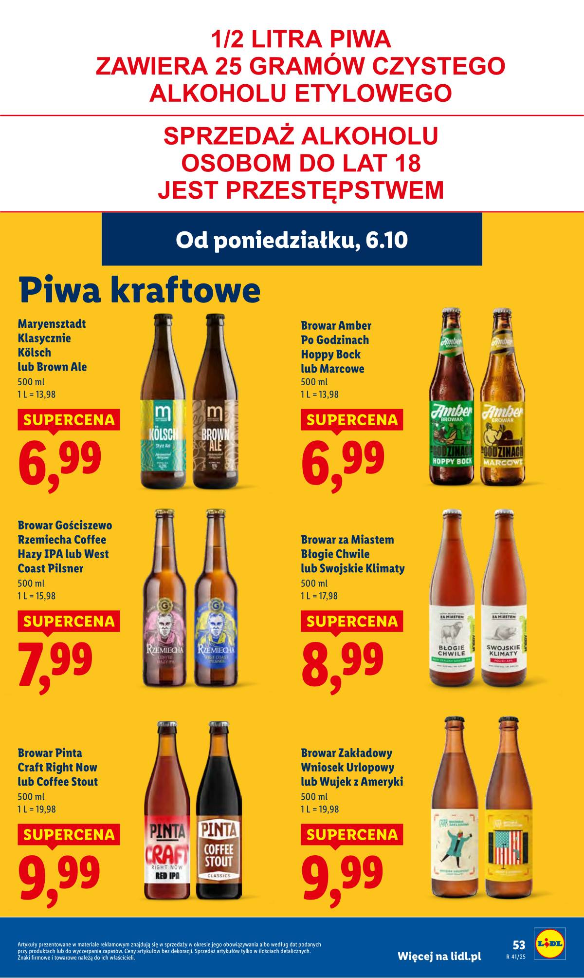 Lidl Lenkija - OFERTA WAŻNA OD 6.10 DO 8.10 55 puslapis