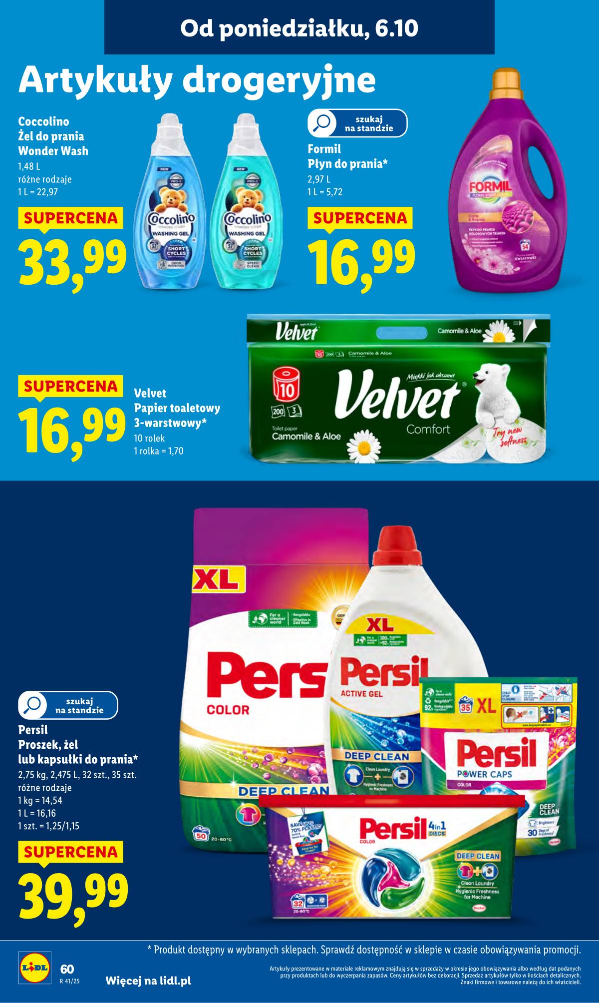 Lidl Lenkija - OFERTA WAŻNA OD 6.10 DO 8.10 62 puslapis