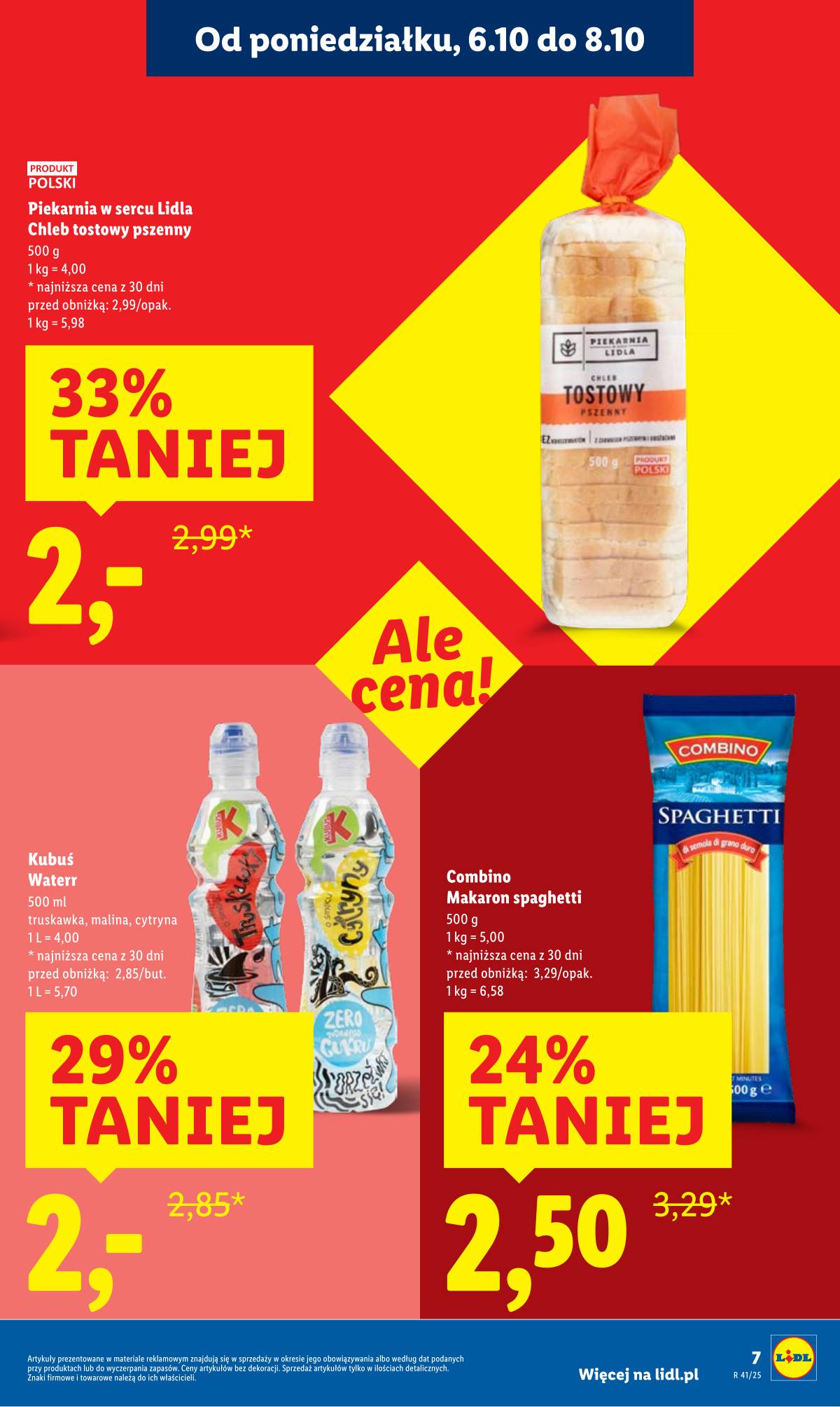 Lidl Lenkija - OFERTA WAŻNA OD 6.10 DO 8.10 7 puslapis