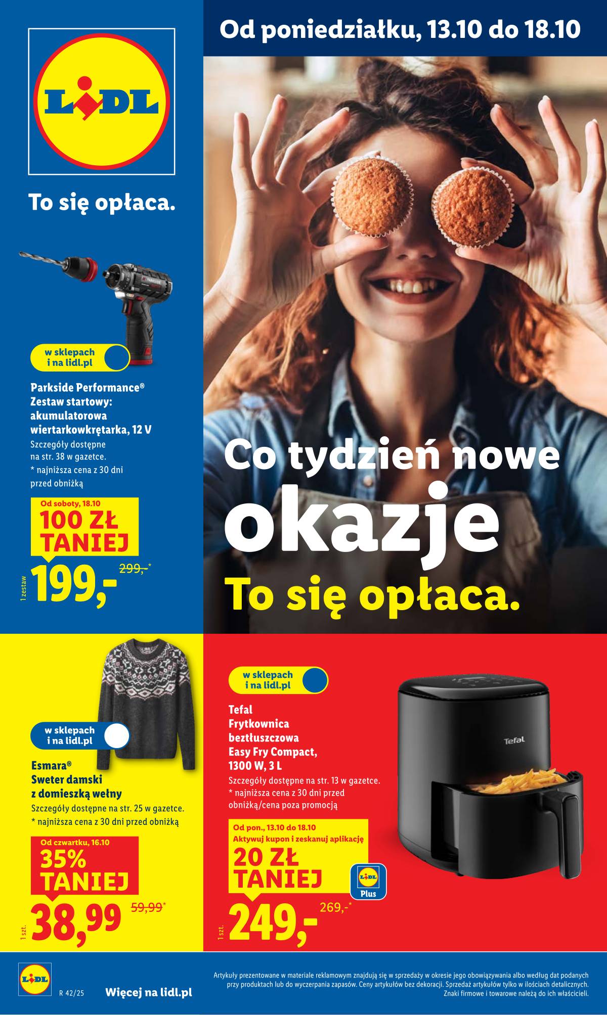 Lidl Lenkija - OFERTA WAŻNA OD 13.10 1 puslapis