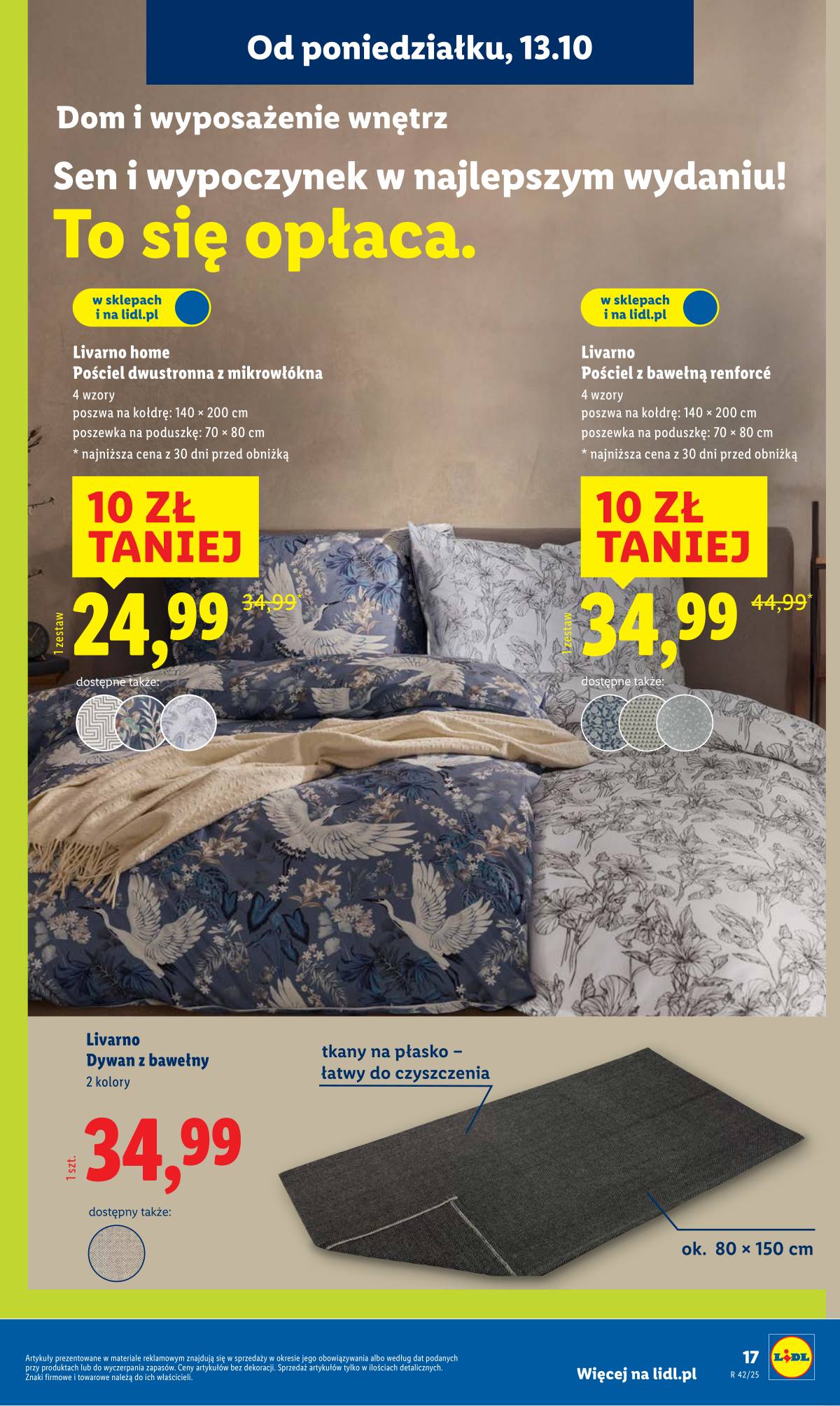 Lidl Lenkija - OFERTA WAŻNA OD 13.10 17 puslapis