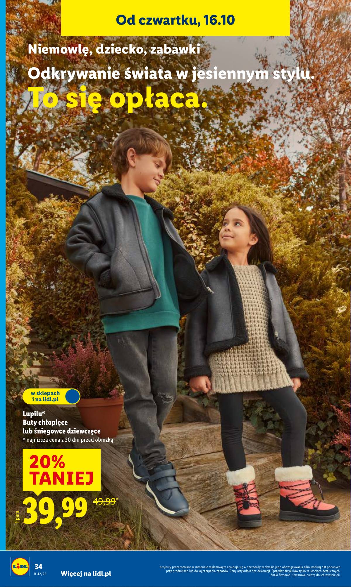 Lidl Lenkija - OFERTA WAŻNA OD 13.10 38 puslapis
