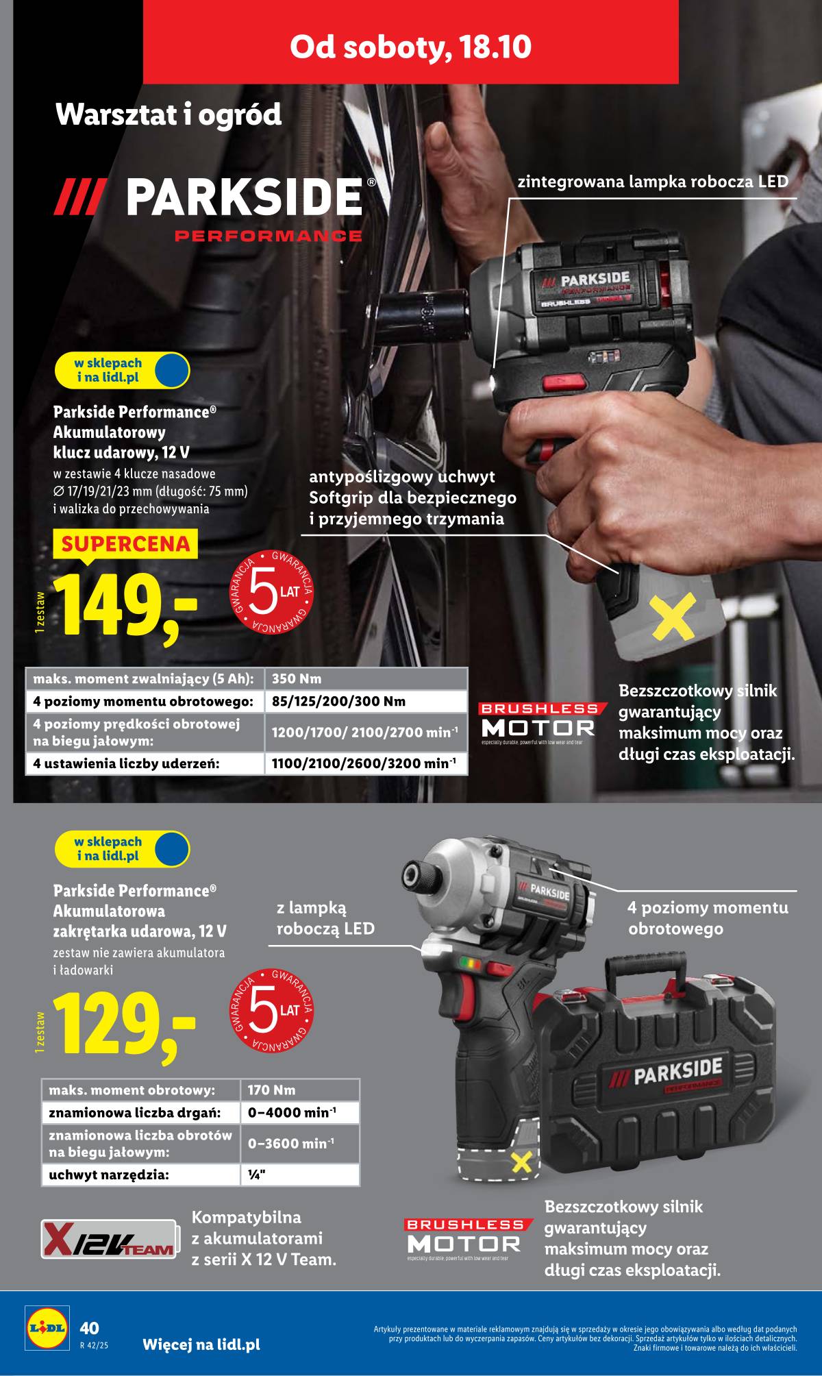 Lidl Lenkija - OFERTA WAŻNA OD 13.10 48 puslapis